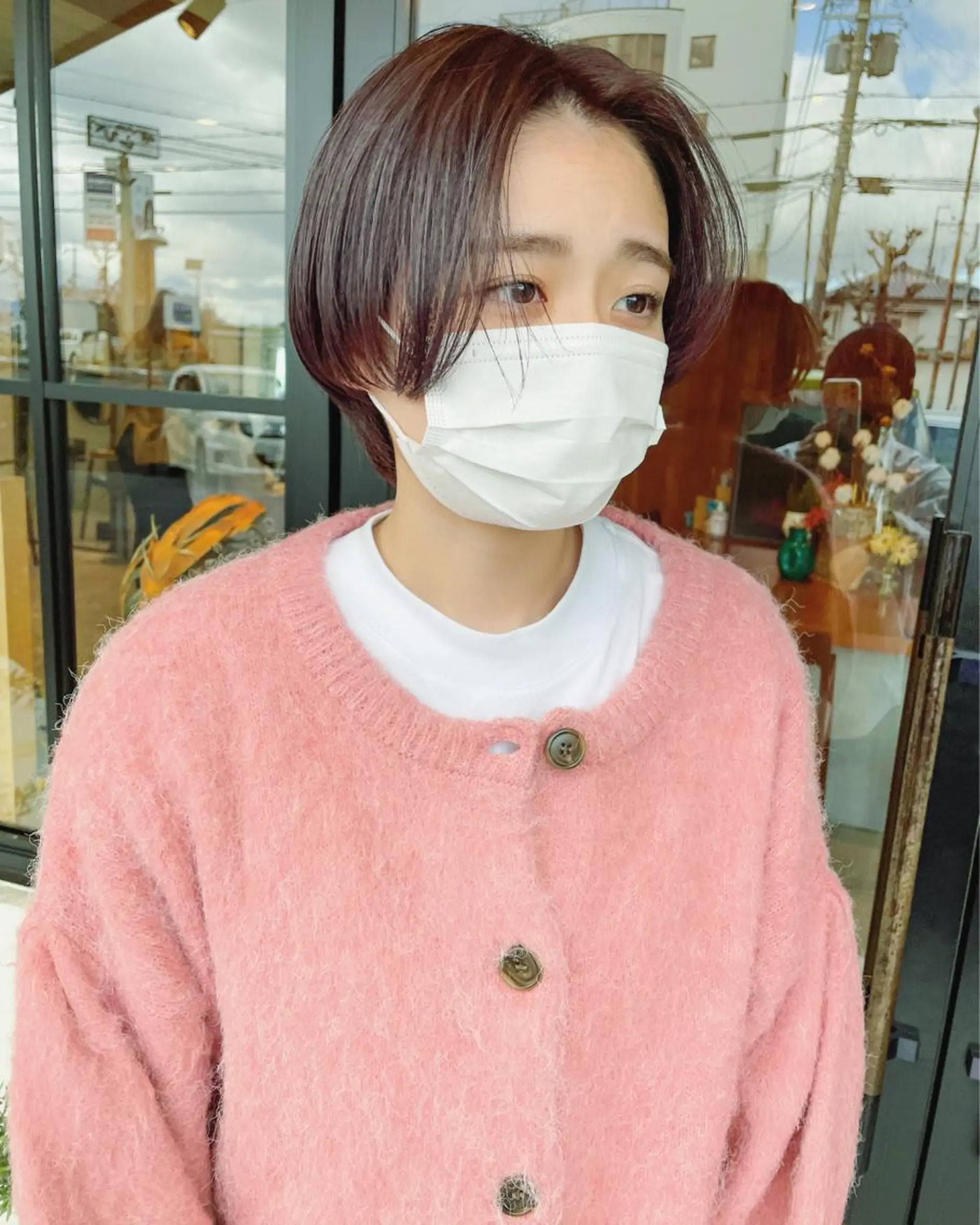 ショート 和泉市フルール 吉田　瞬也のヘアスタイル