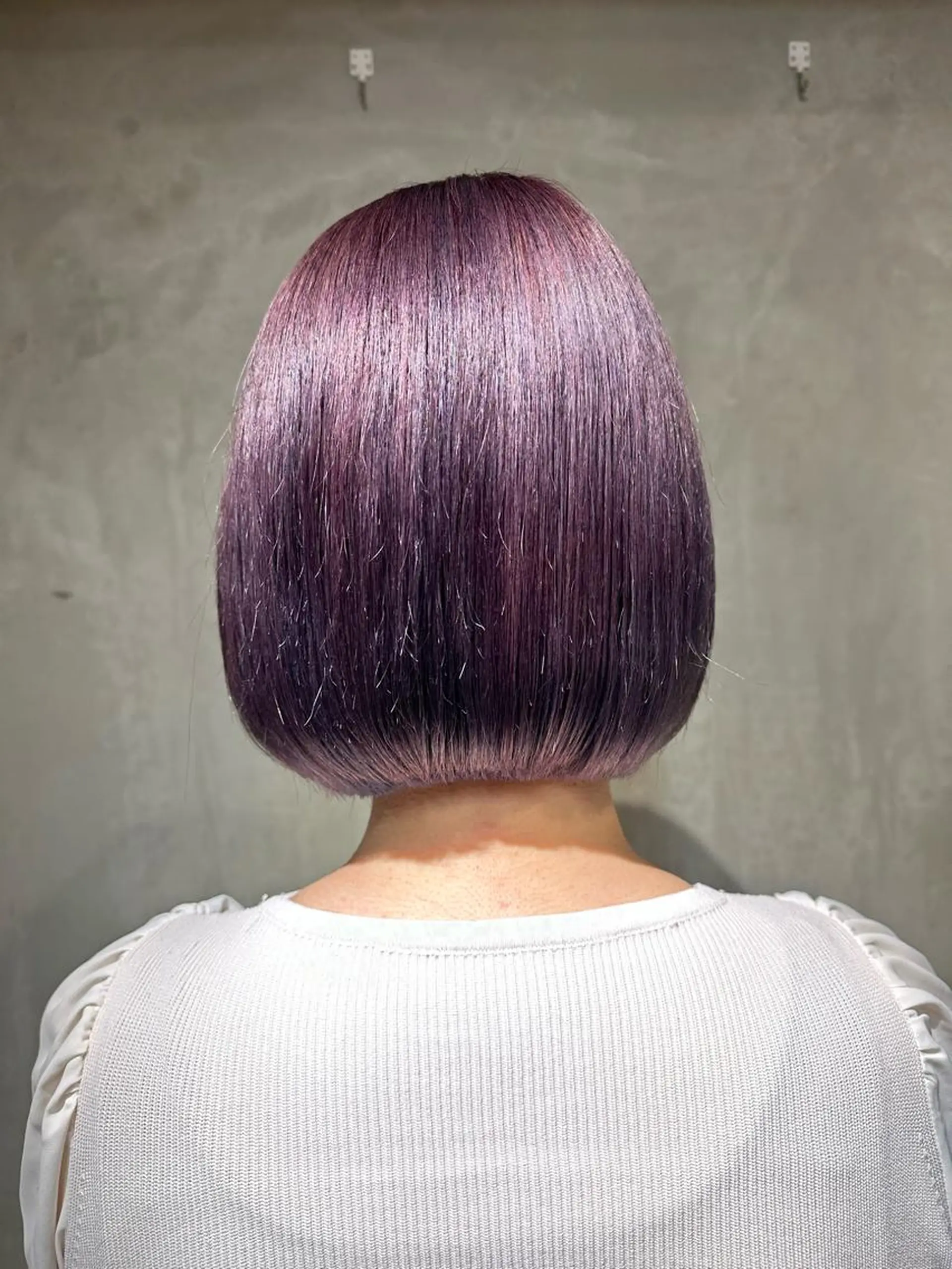 ミディアム カット ヘアカラー トリートメント ヘアセット ボブ/透明感カラー 🇰🇷Ryotaのヘアスタイル