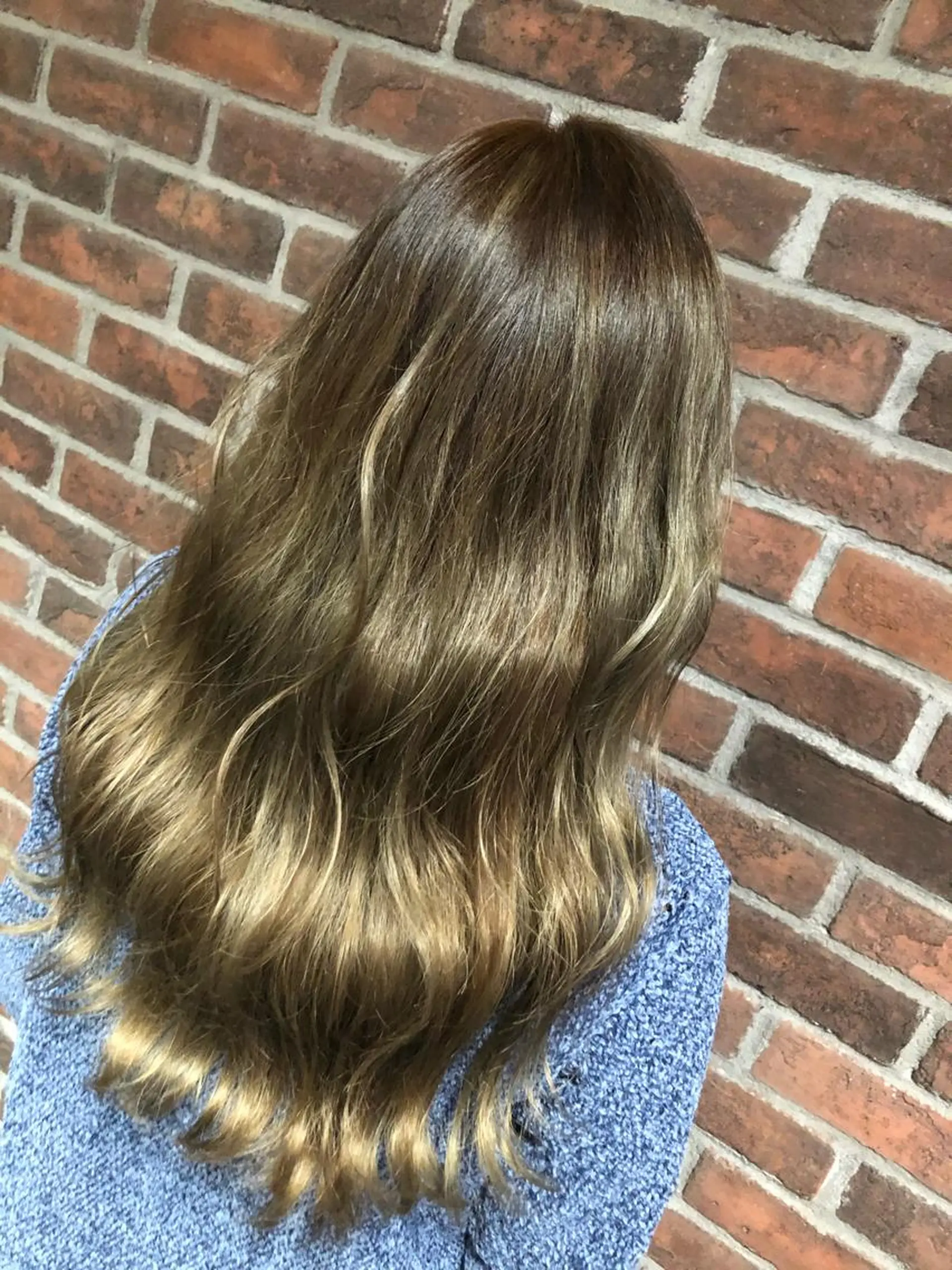 ロング カラー ベージュカラー グラデーションカラー ヘアカラー トリートメント 【ショートボブ🤎】 YU-KAのヘアスタイル