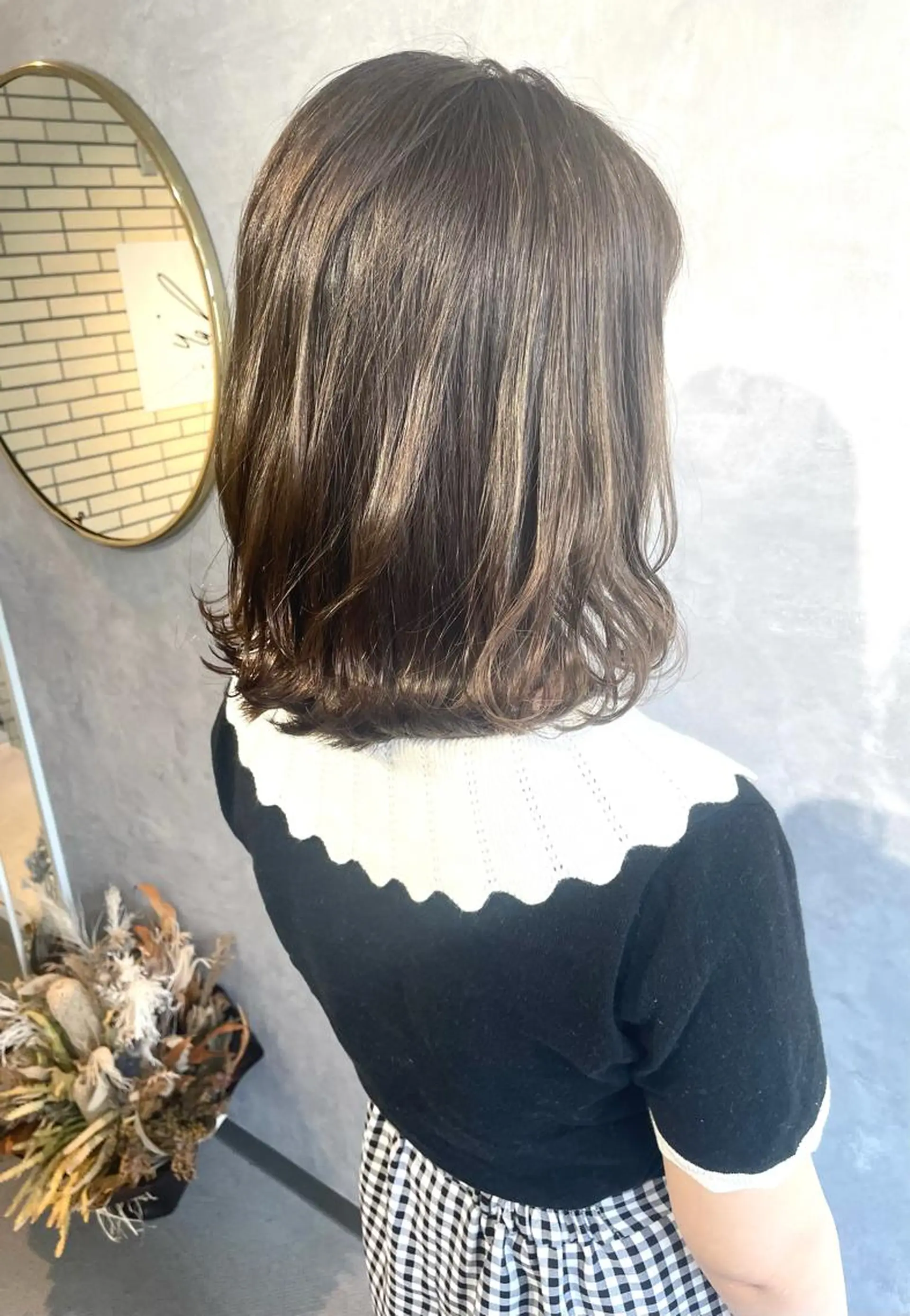 ミディアム ヘアカラー トリートメント 【髪質改善】 川津翔太のヘアスタイル