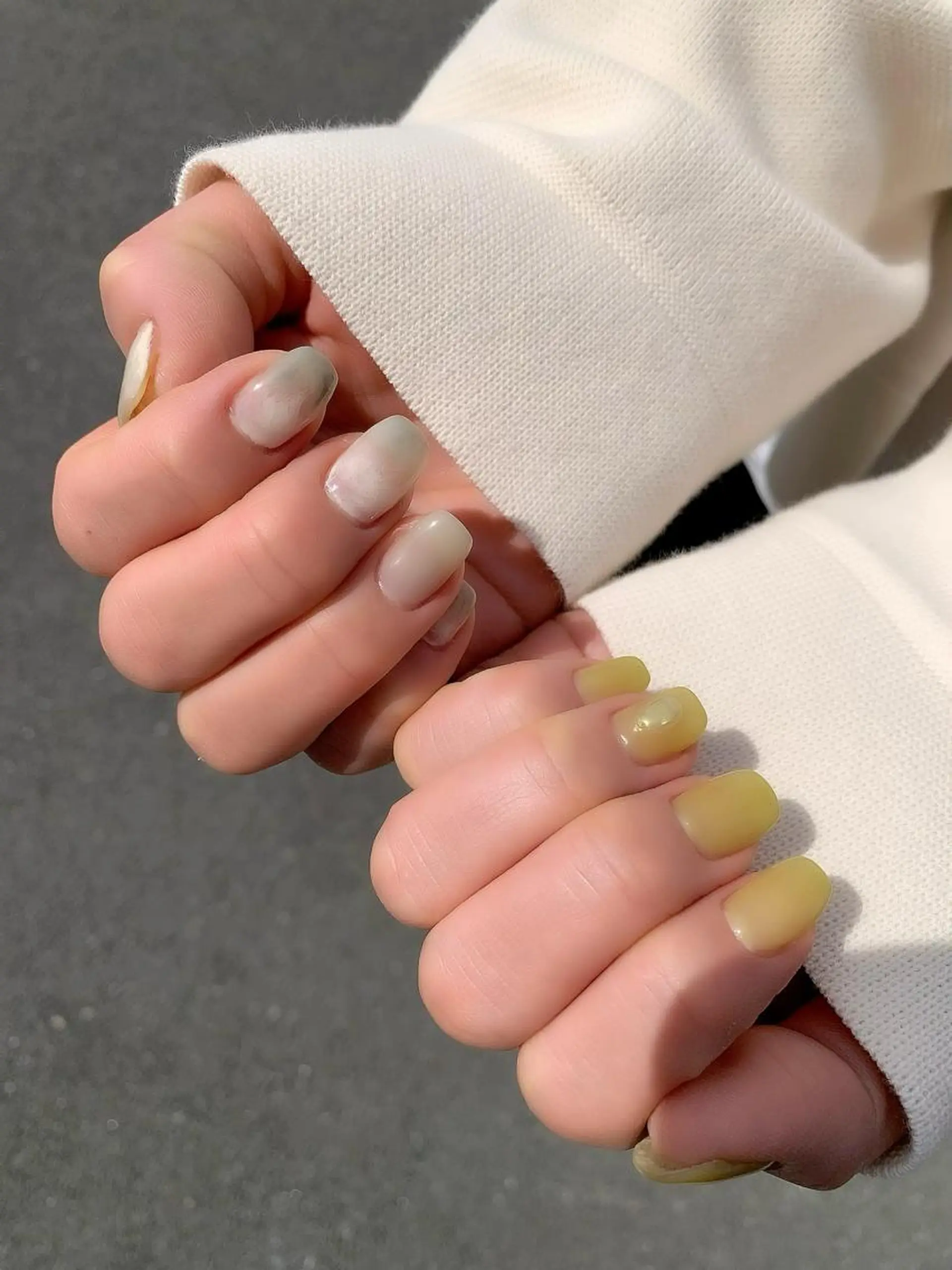 ネイル ニュアンスネイル はるひな ねいるのネイルデザイン