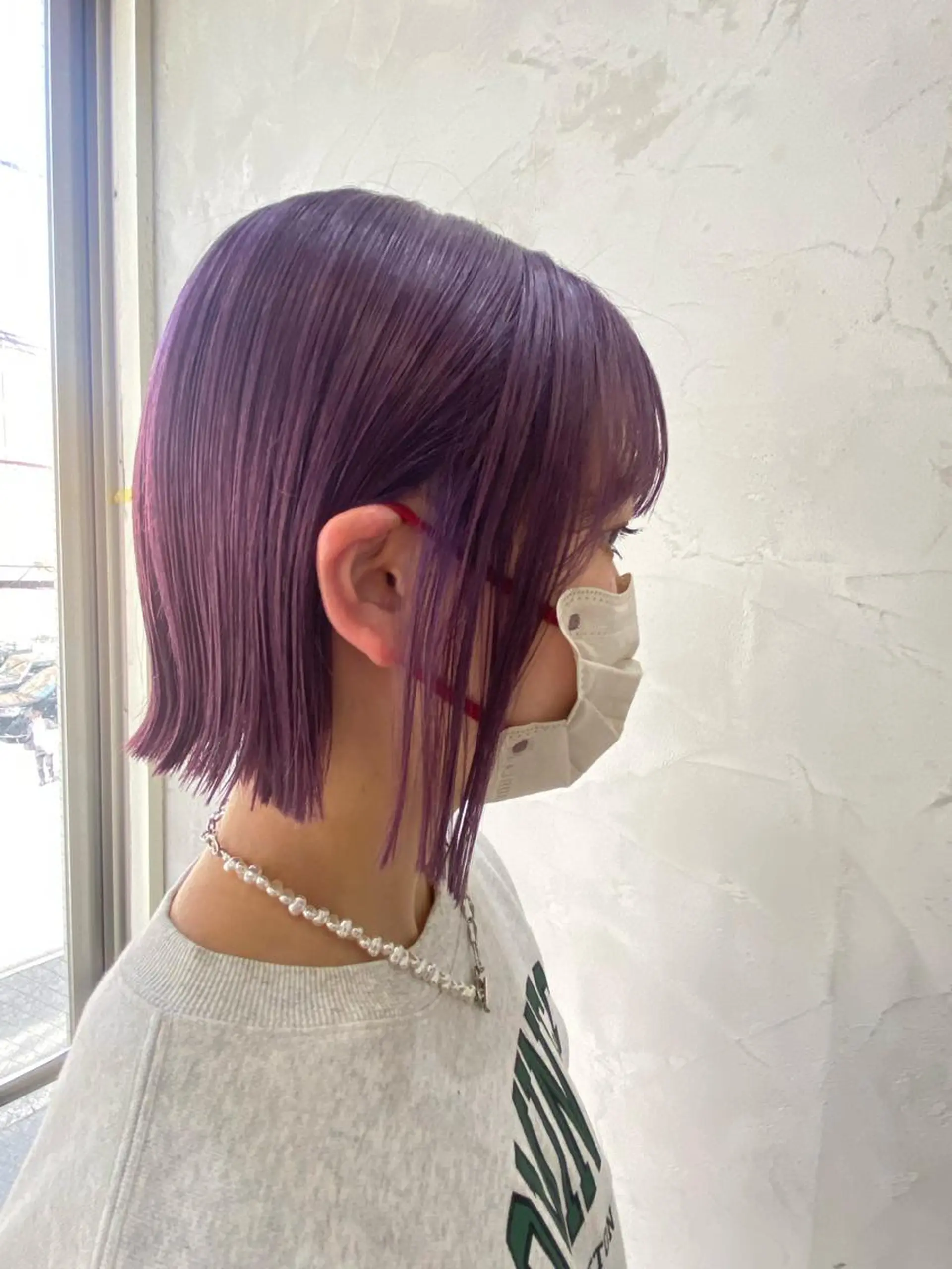 ショート カラー 佐伯 鼓乃美のヘアスタイル