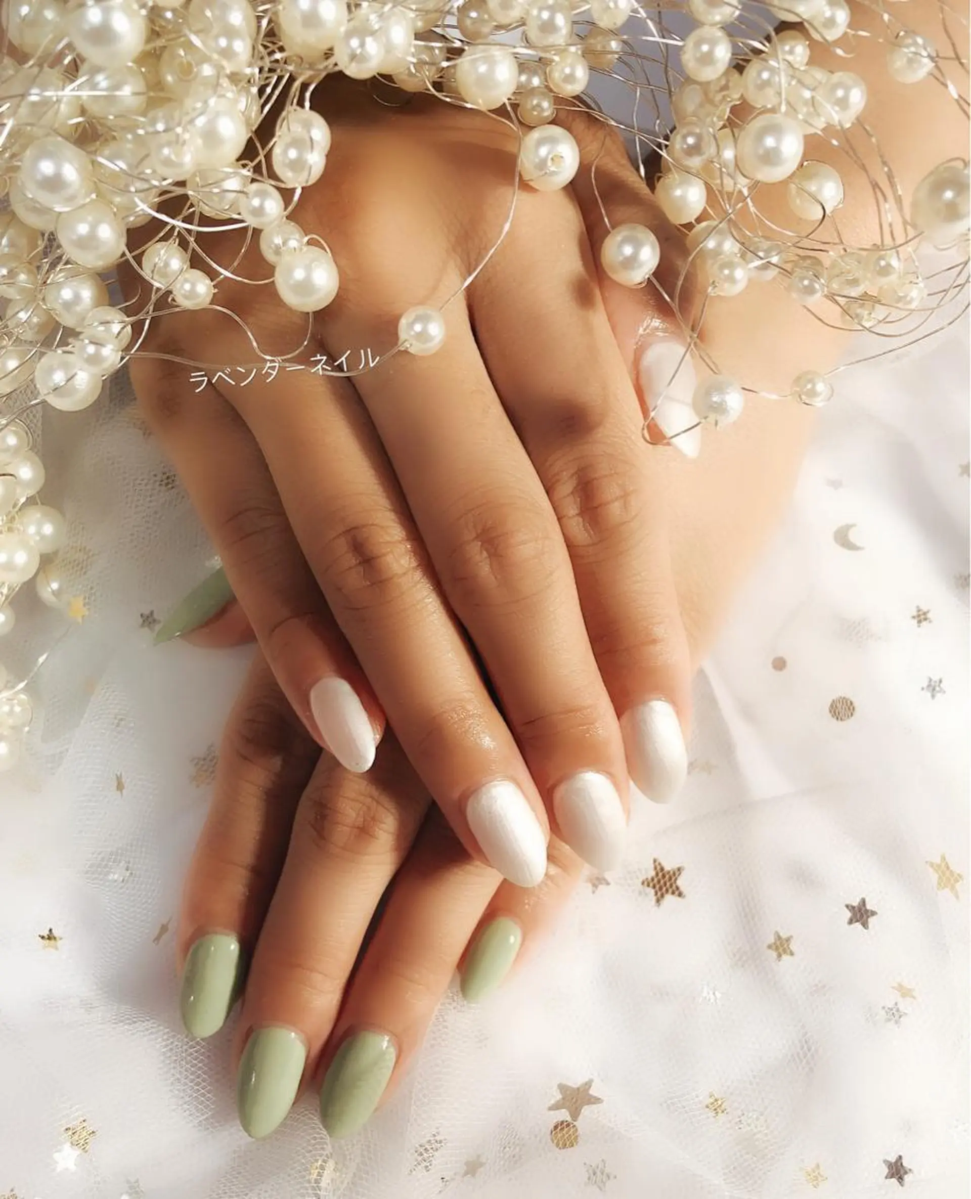 ネイル ラベンダー💖日暮里 ルル💖ネイルのネイルデザイン