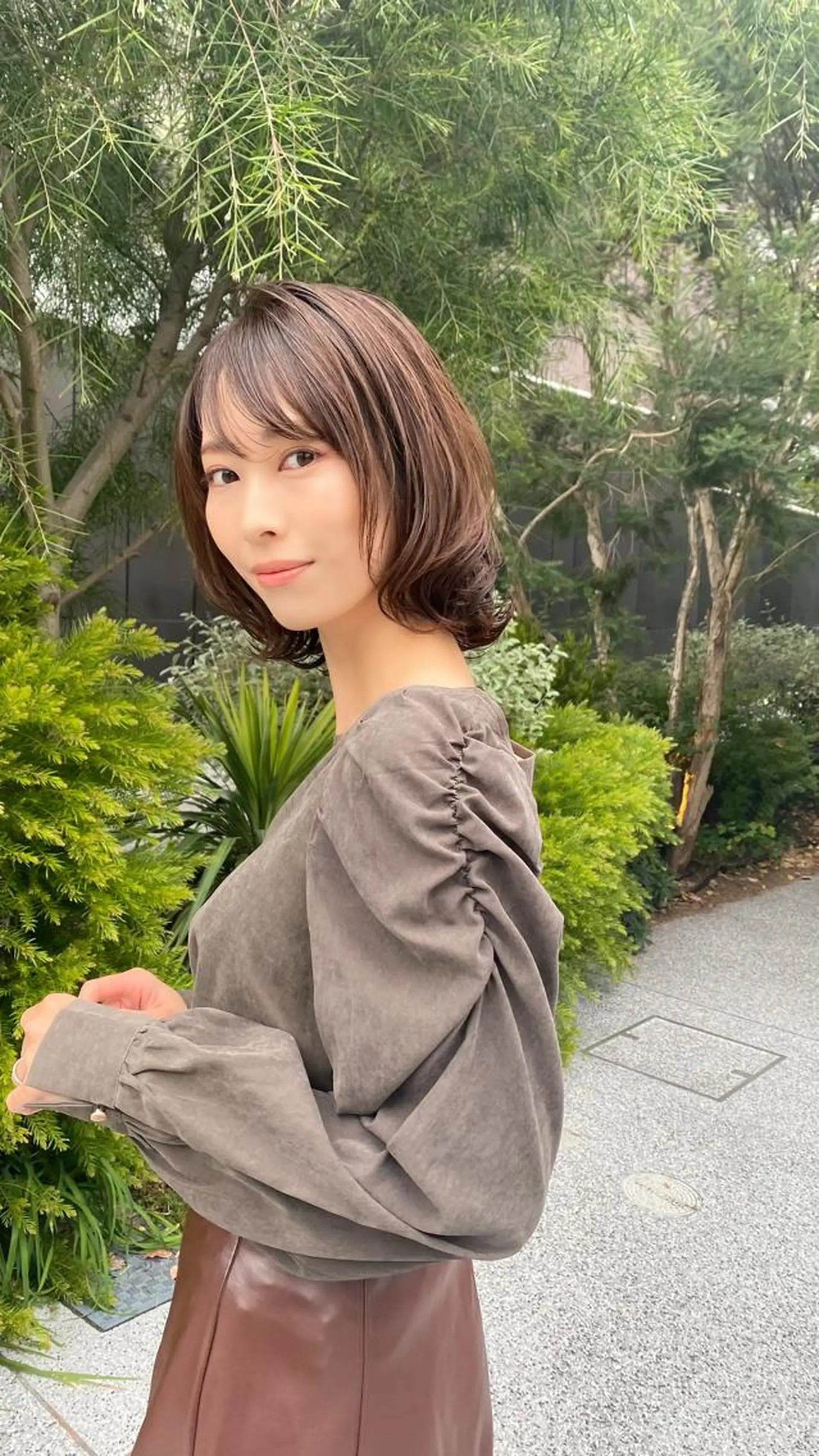 ミディアム レイヤーカット ✨似合わせカラー 阿部賢✨のヘアスタイル