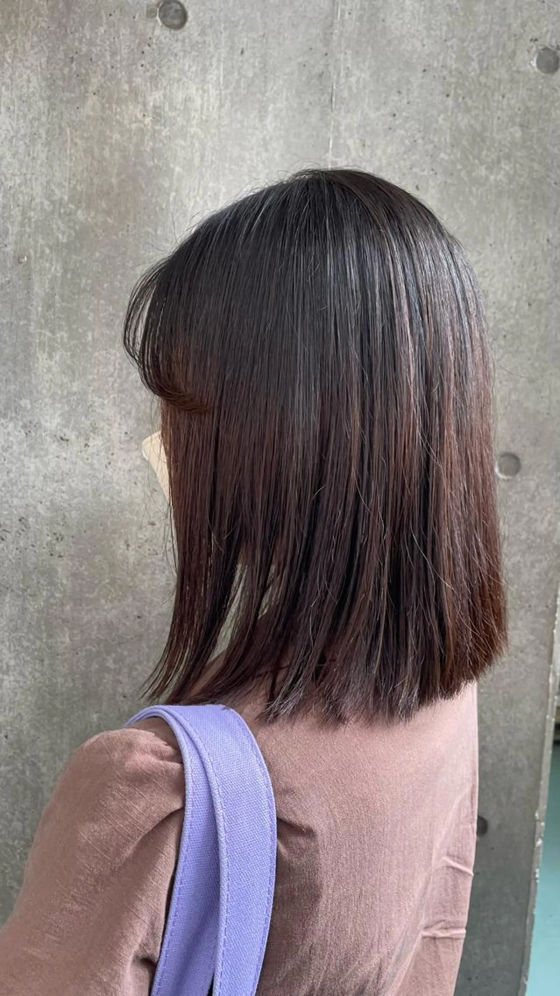 ミディアム 松本平太郎美容室大宮店所属・もりたみかこ 美容師お休み中のヘアスタイル