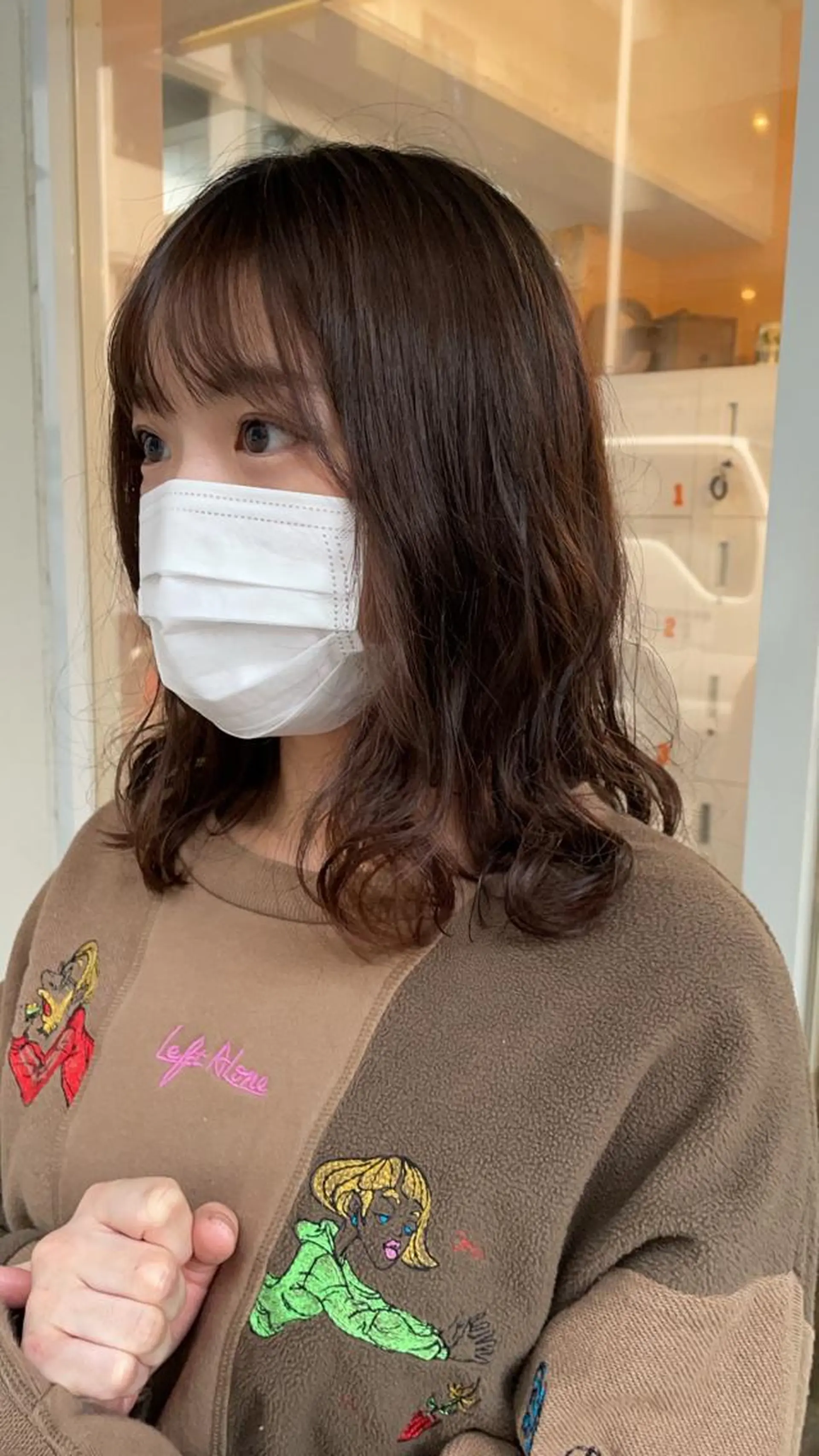 ミディアム newi梅田🫧韓国 ヘア🫧sakiのヘアスタイル