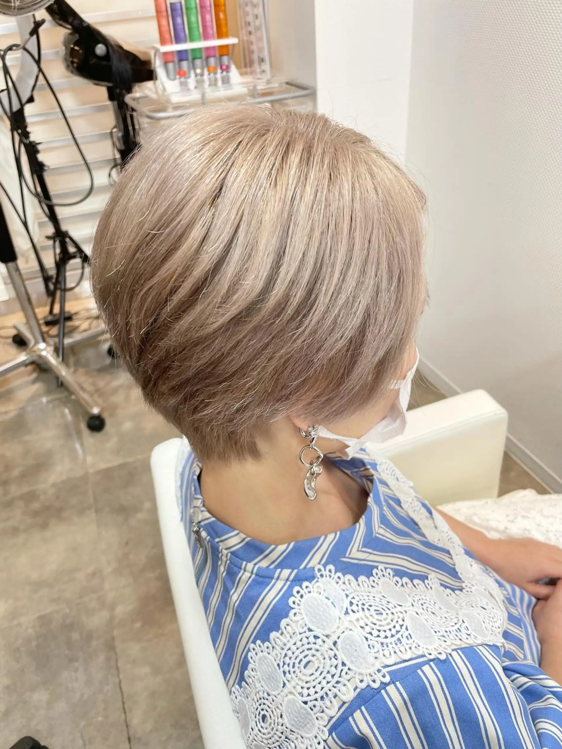 ショート N°rico川喜田 里衣のヘアスタイル