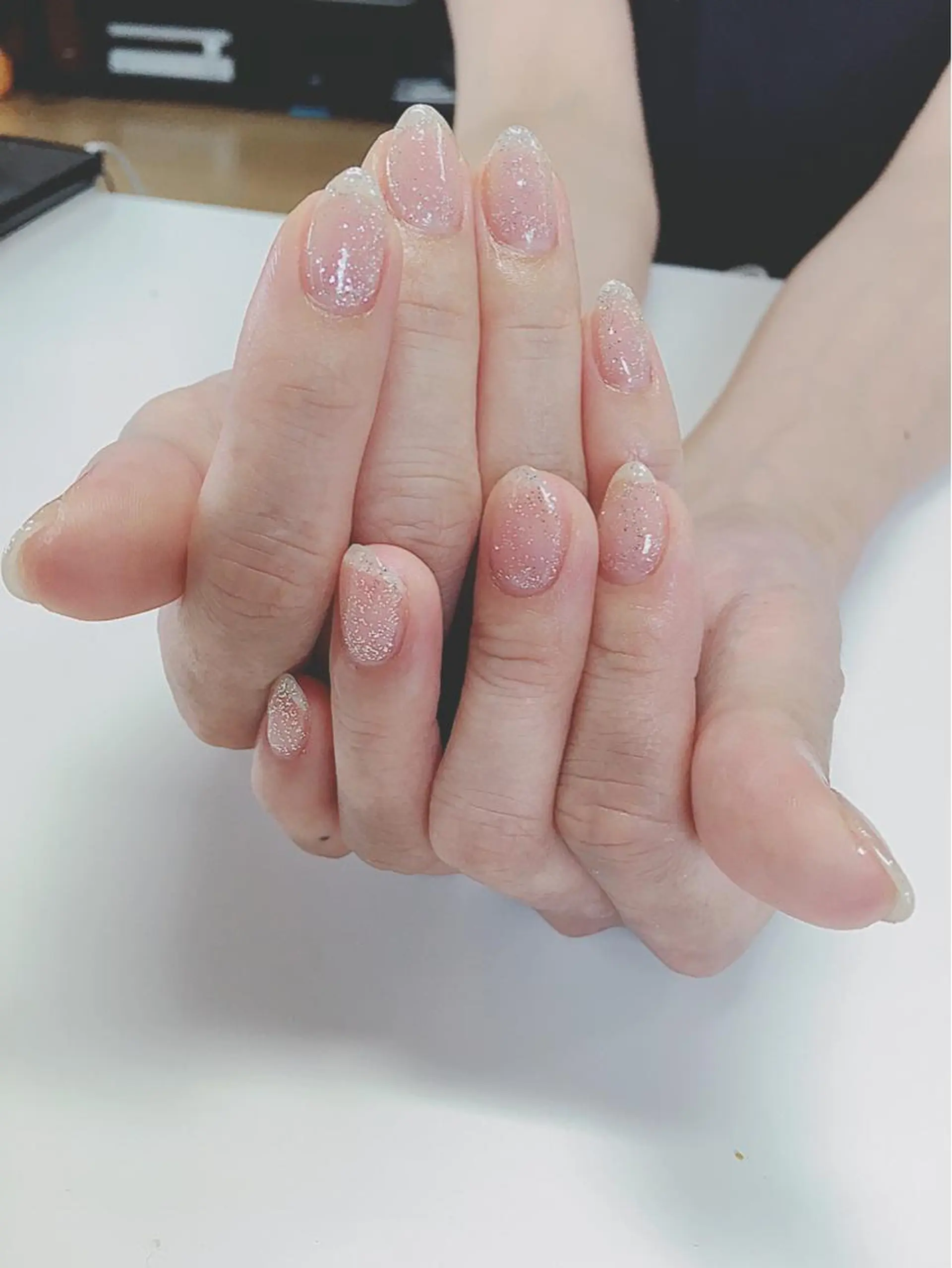 ネイル ラメ(グリッター) ワンカラーネイル CULU -LUのネイルデザイン