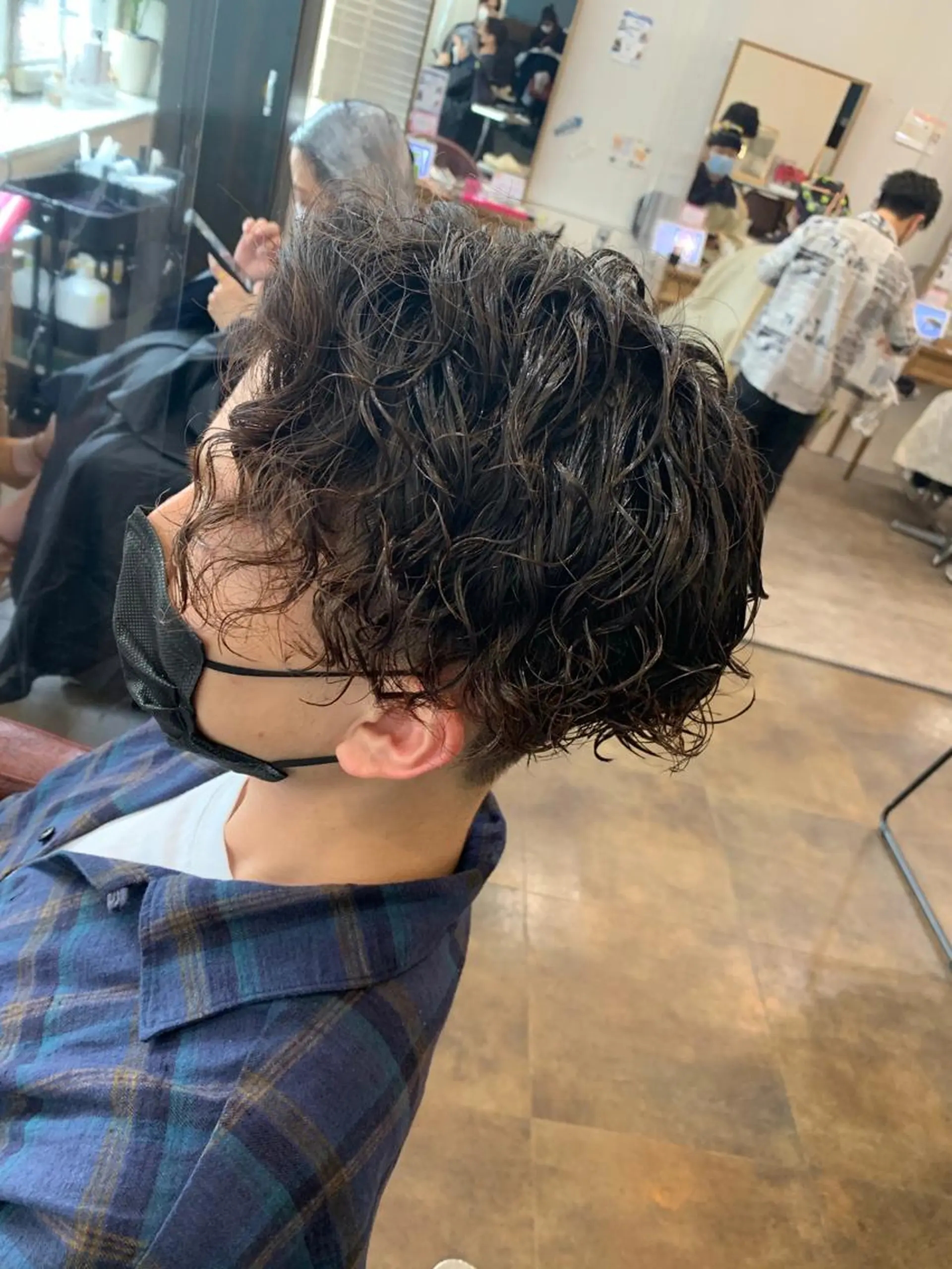 ショート パーマ メンズ パーマ美容師 /小泉賢徒のヘアスタイル