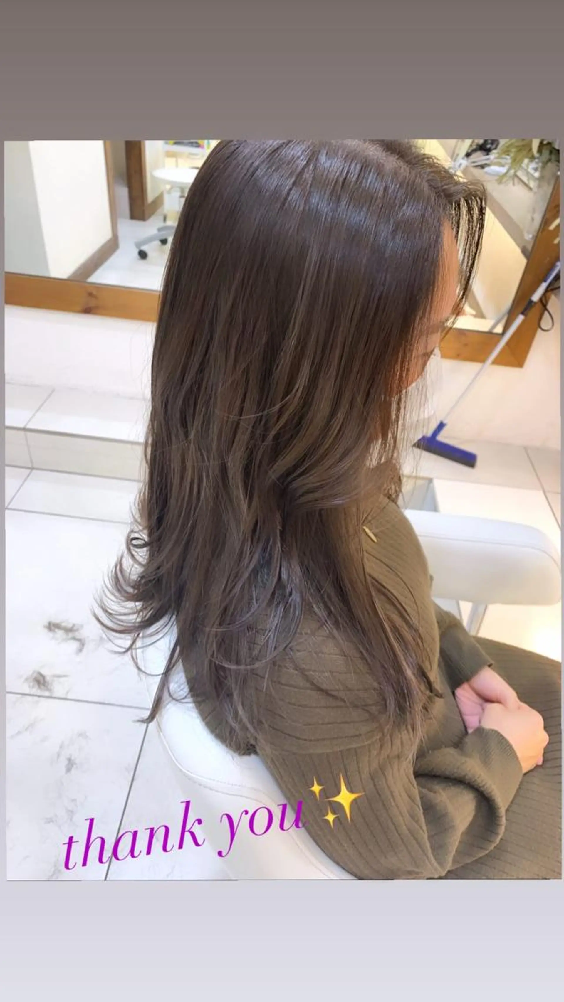 ロング カラー ヘアアレンジ 似合わせカラー/艶 髪質改善/ヨシザキのヘアスタイル