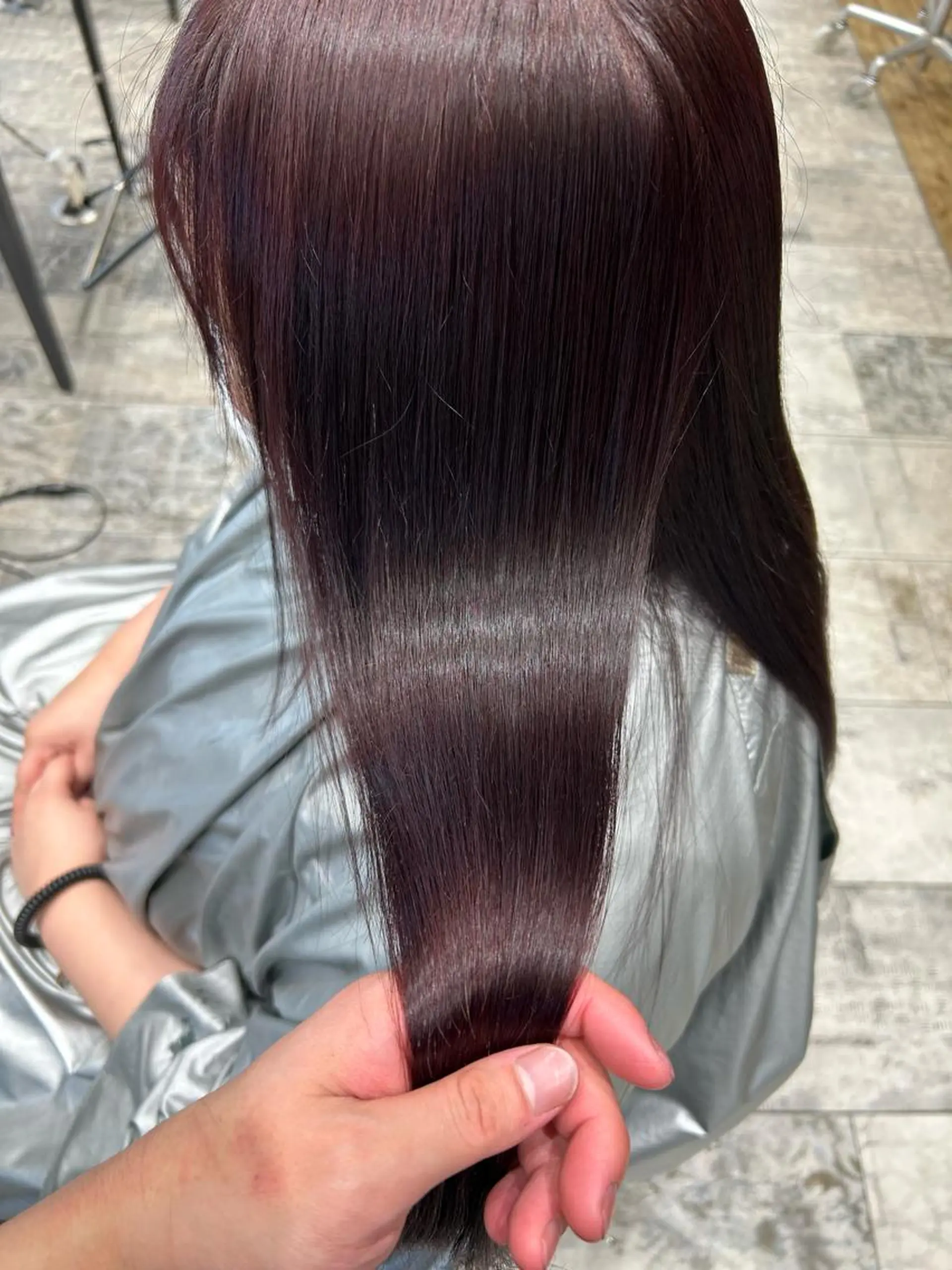 セミロング カラー パーマ ブリーチ ケアブリーチ ダブルカラー イヤリングカラー ハイライトカラー カット ヘアカラー 縮毛矯正 トリートメント 新宿✨顔周りカット 韓国ヘア/坂本亜裟海のヘアスタイル