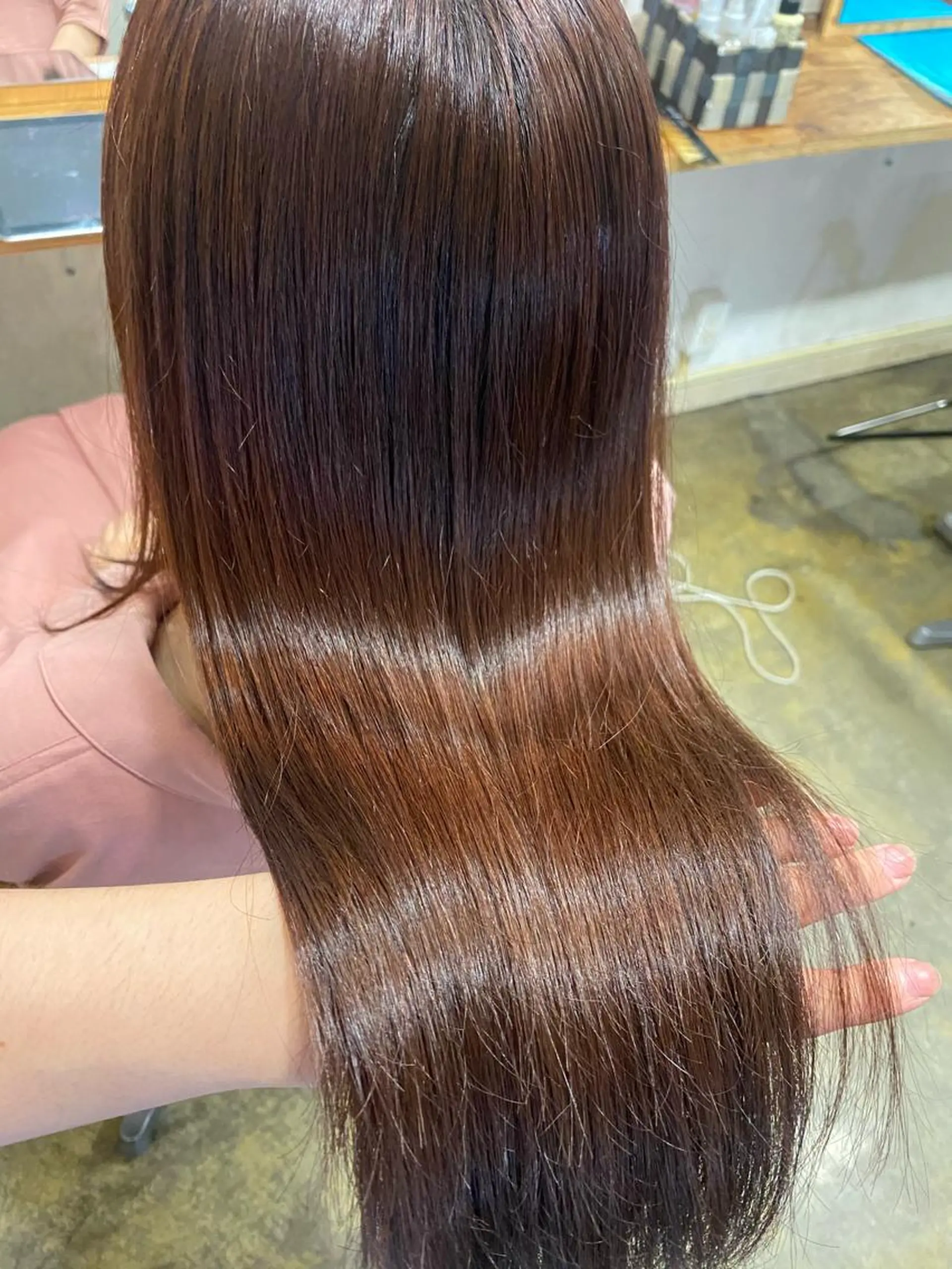 セミロング カラー CABANON所属・和歌山髪質改善 那須優太のヘアスタイル