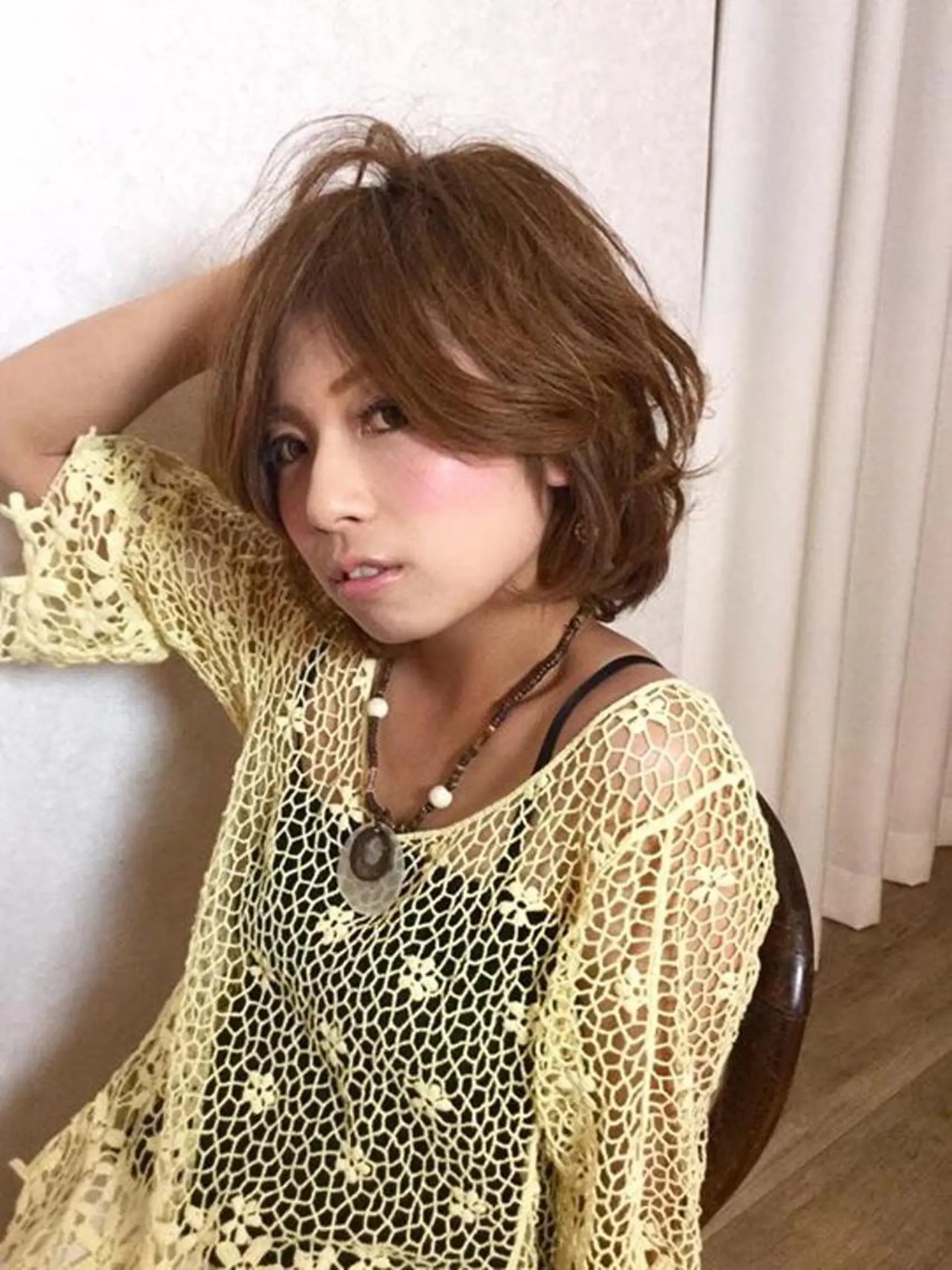 ショート カラー La fith hair leaf所属・syuyama shinichiのヘアスタイル