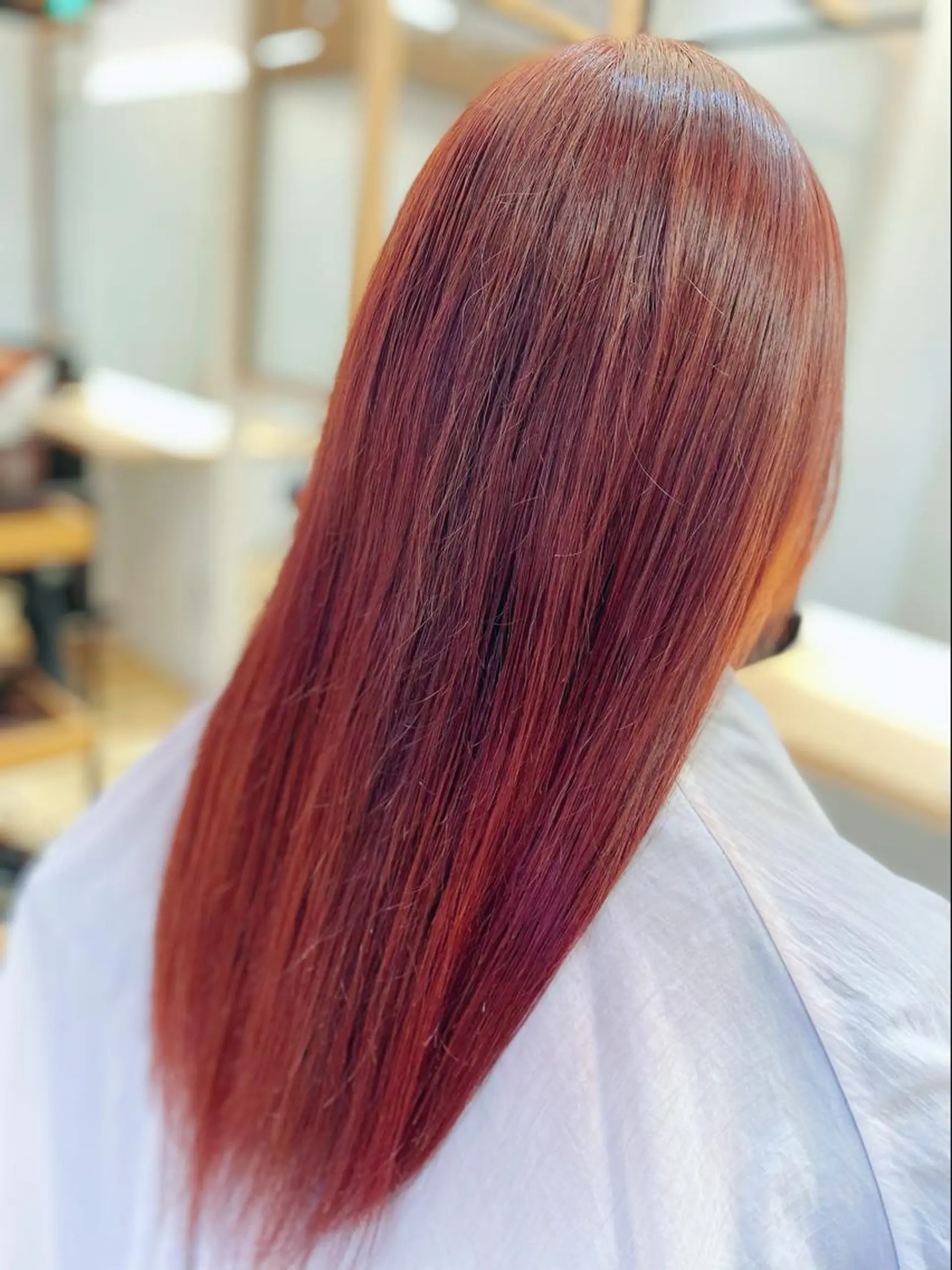 ロング カット ヘアカラー トリートメント サイトウ ナツキ/髪質改善のヘアスタイル