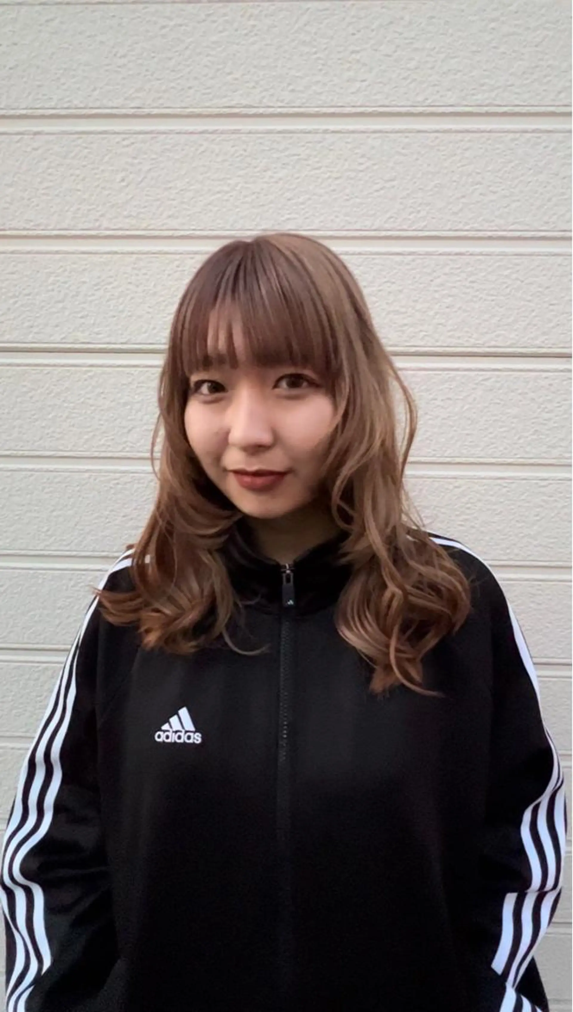 セミロング ハイトーン/ ダブルカラー/透明感のヘアスタイル