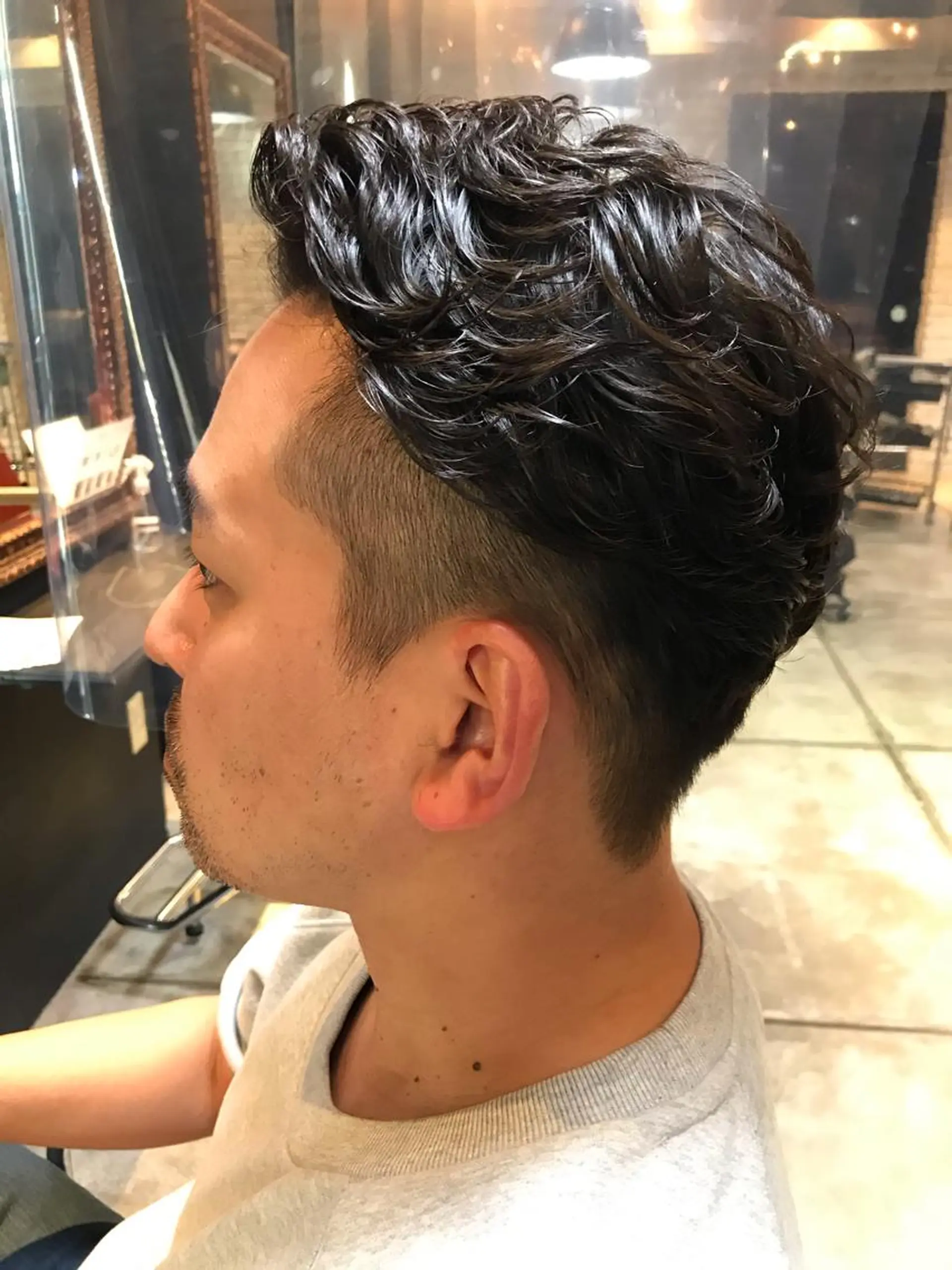 ショート パーマ メンズ 【N°deseo】 Hiromi🦋のヘアスタイル