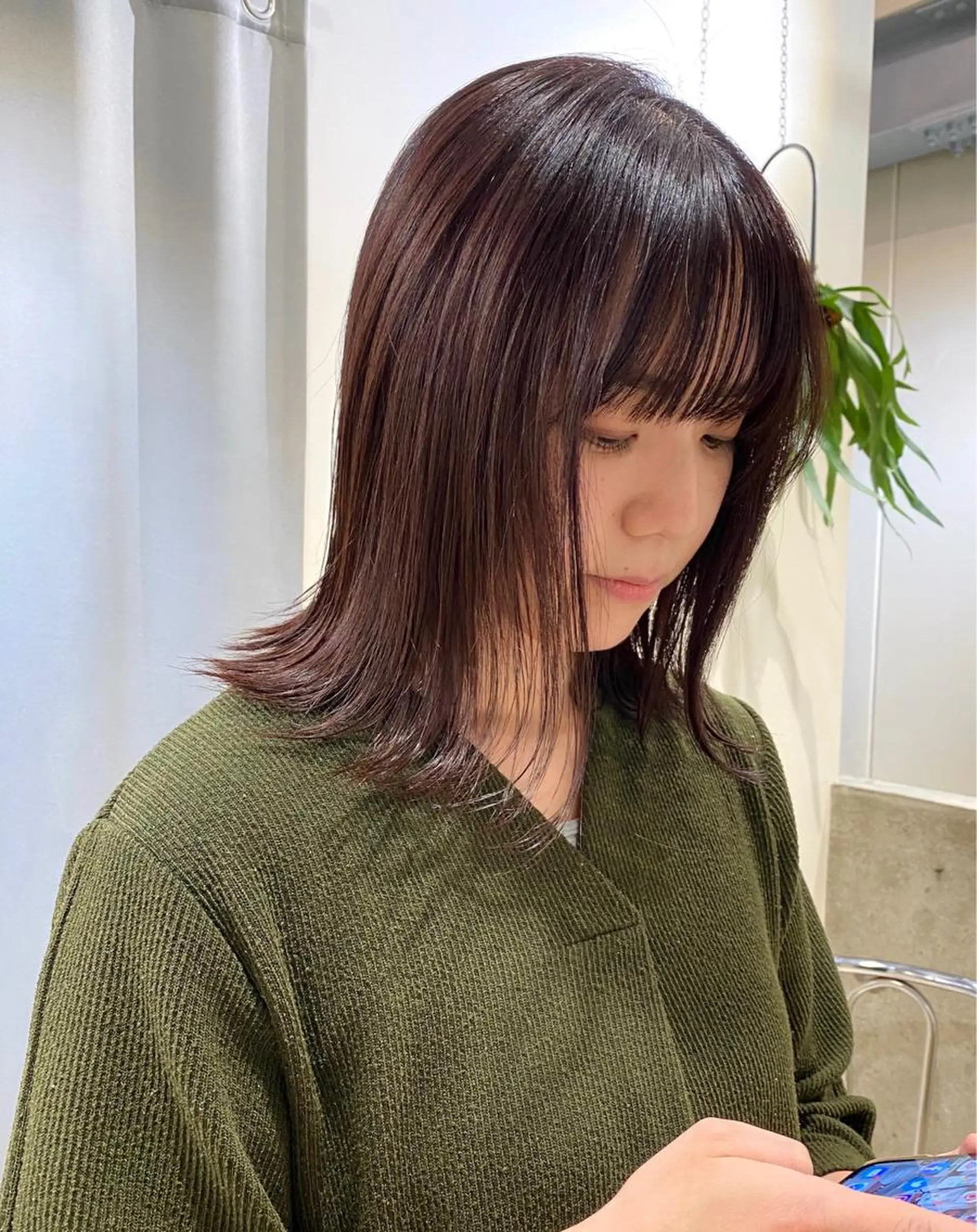 ミディアム カラー 村田 りょうやのヘアスタイル