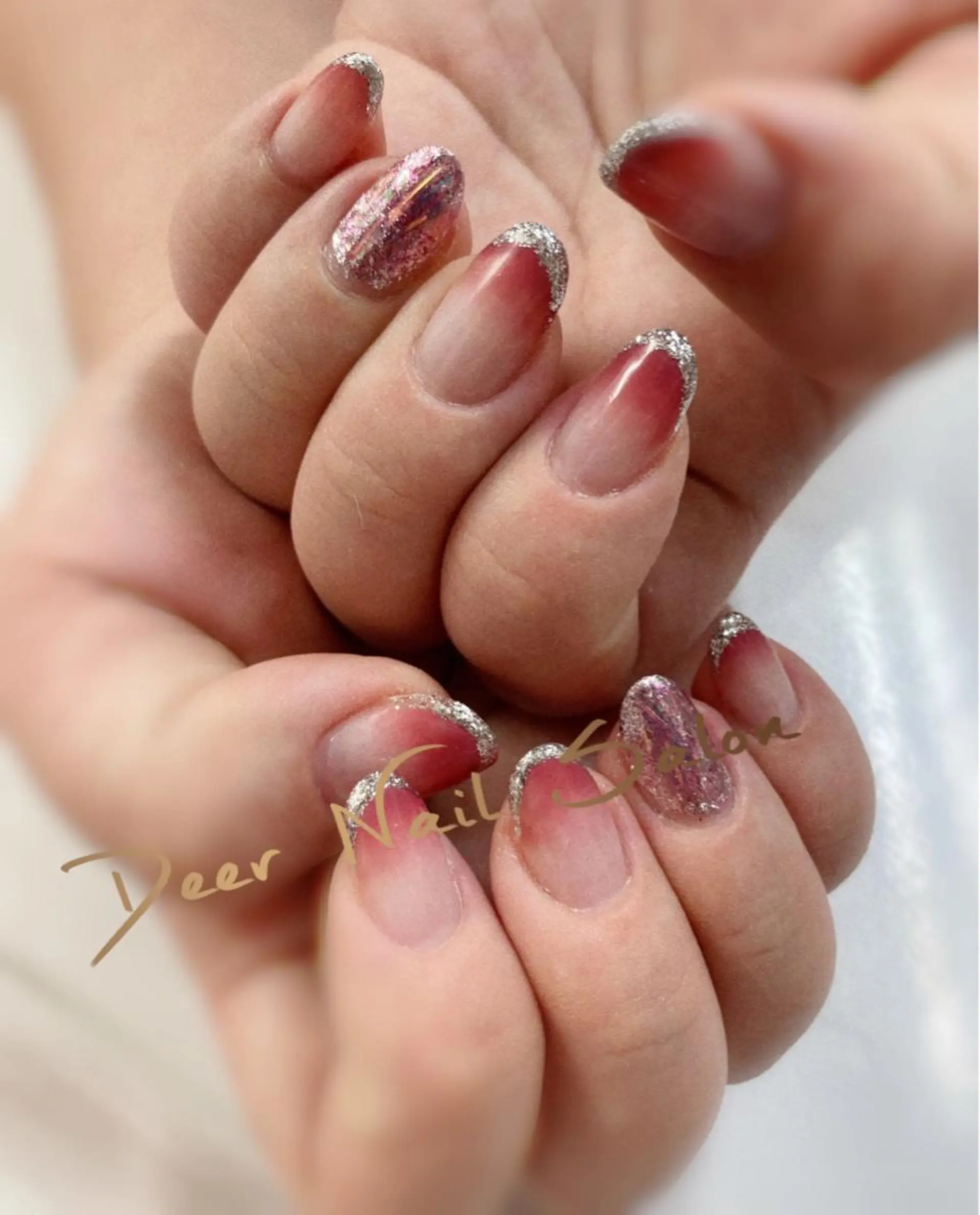 ネイル ハンドネイル Peachy 🍑のネイルデザイン