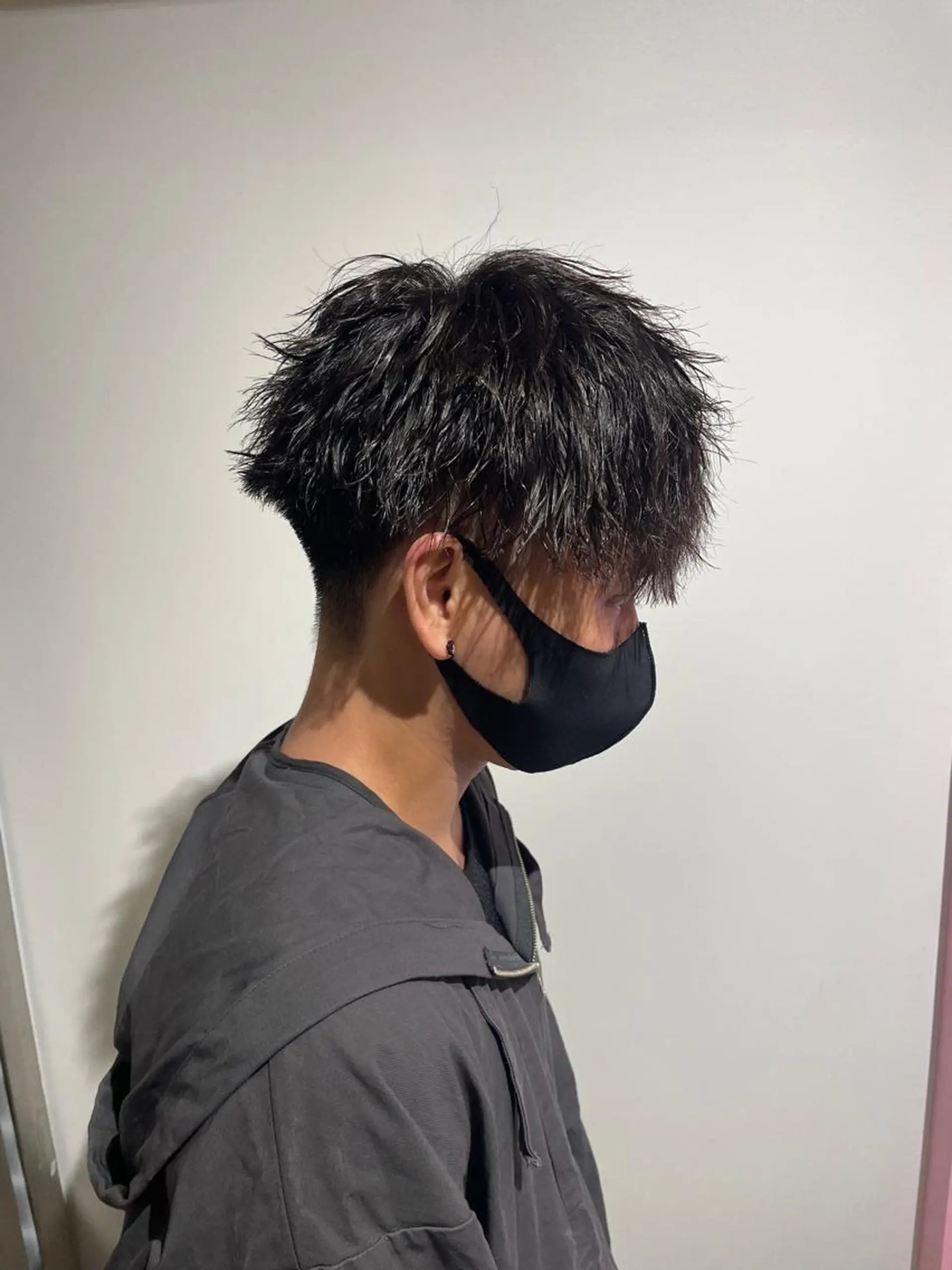 ショート カラー パーマ メンズ 【メンズサロン】 BLUCK 横浜のヘアスタイル