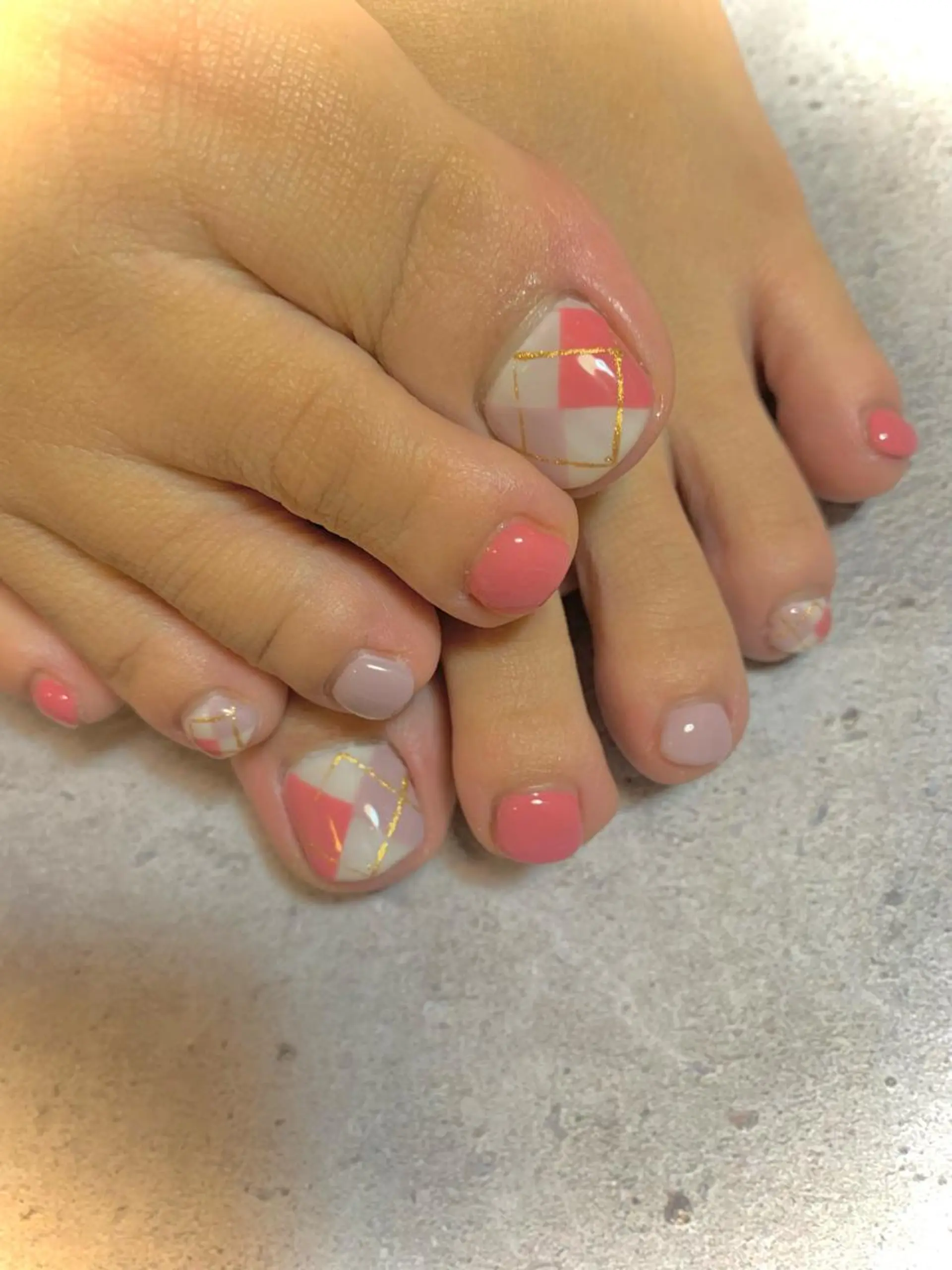 ネイル 持ち込み フットネイル Eden　private nail saron所属・Eden ♾️のネイルデザイン