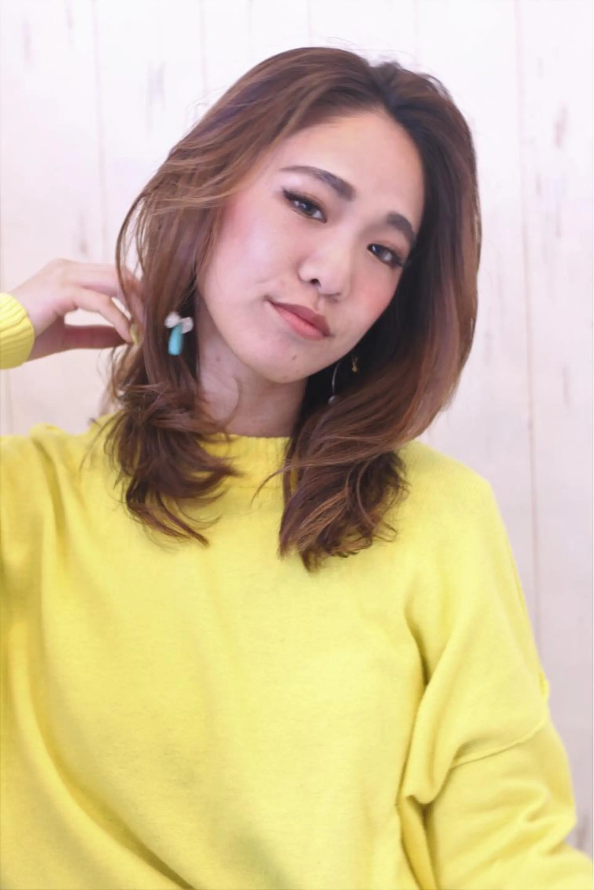 ショート カラー パーマ ヘアアレンジ メンズ キッズ ネイル マツエク・マツパ Saffyハリウッド トリートメント◎のヘアスタイル