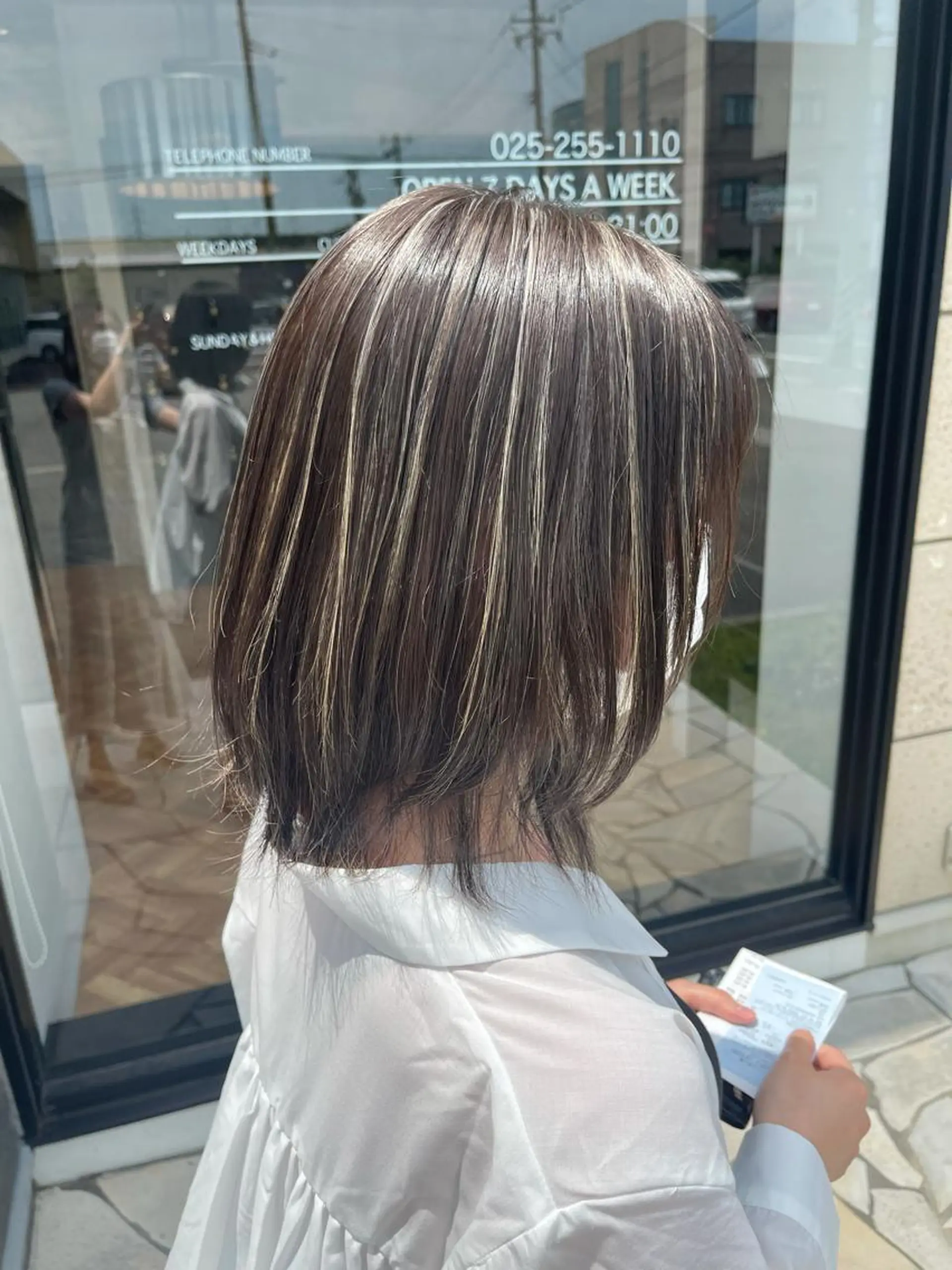 ミディアム EARTH  紫竹山 🦋本間未来🦋のヘアスタイル