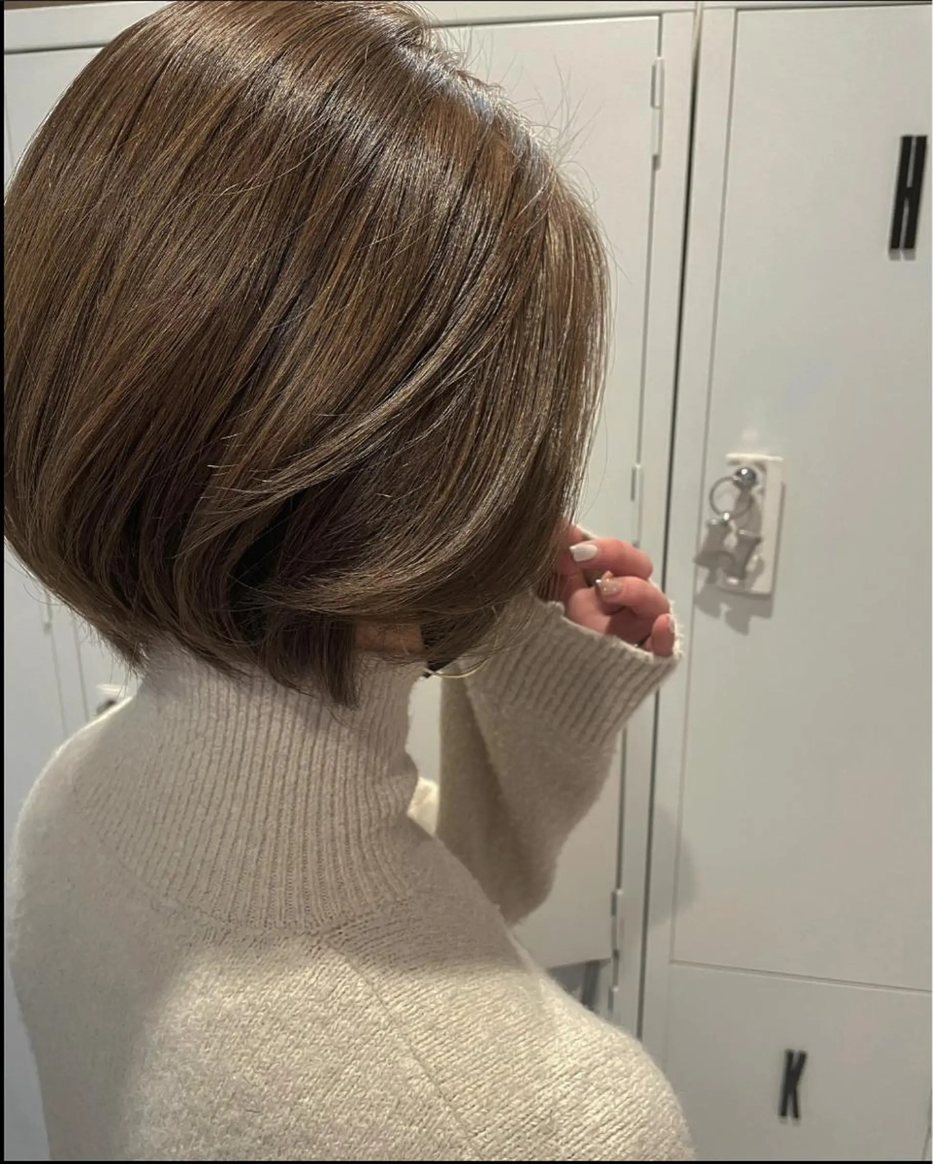 ミディアム カラー ベージュカラー 透明感カラー 沖縄/ヘアアレンジ /ナカノのヘアスタイル