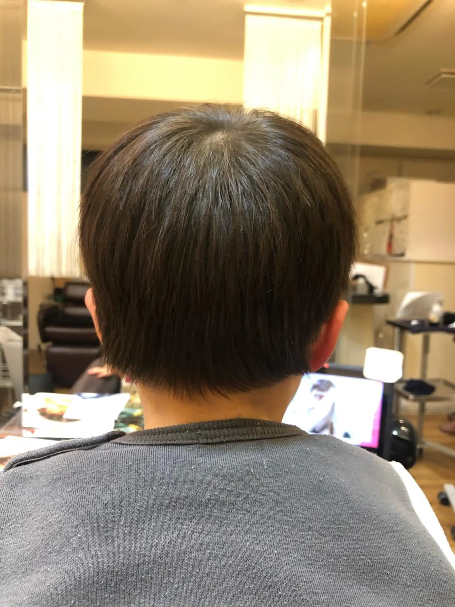 キッズ 本多 美羽のヘアスタイル