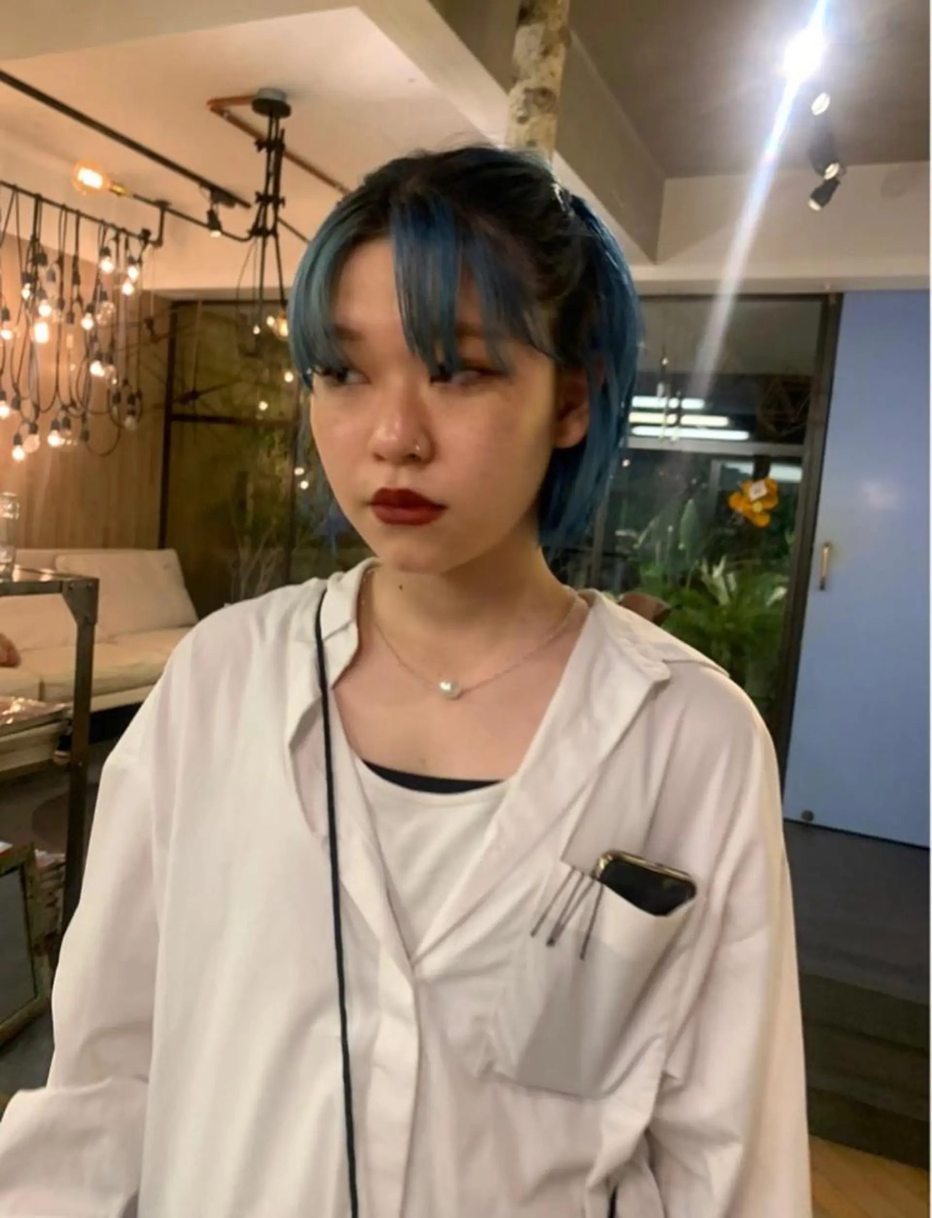 ショート カラー パーマ ツイストスパイラルパーマ バレイヤージュ ブリーチ ケアブリーチ デザインカラー スパイラルパーマ 🌐hina⭐️のヘアスタイル