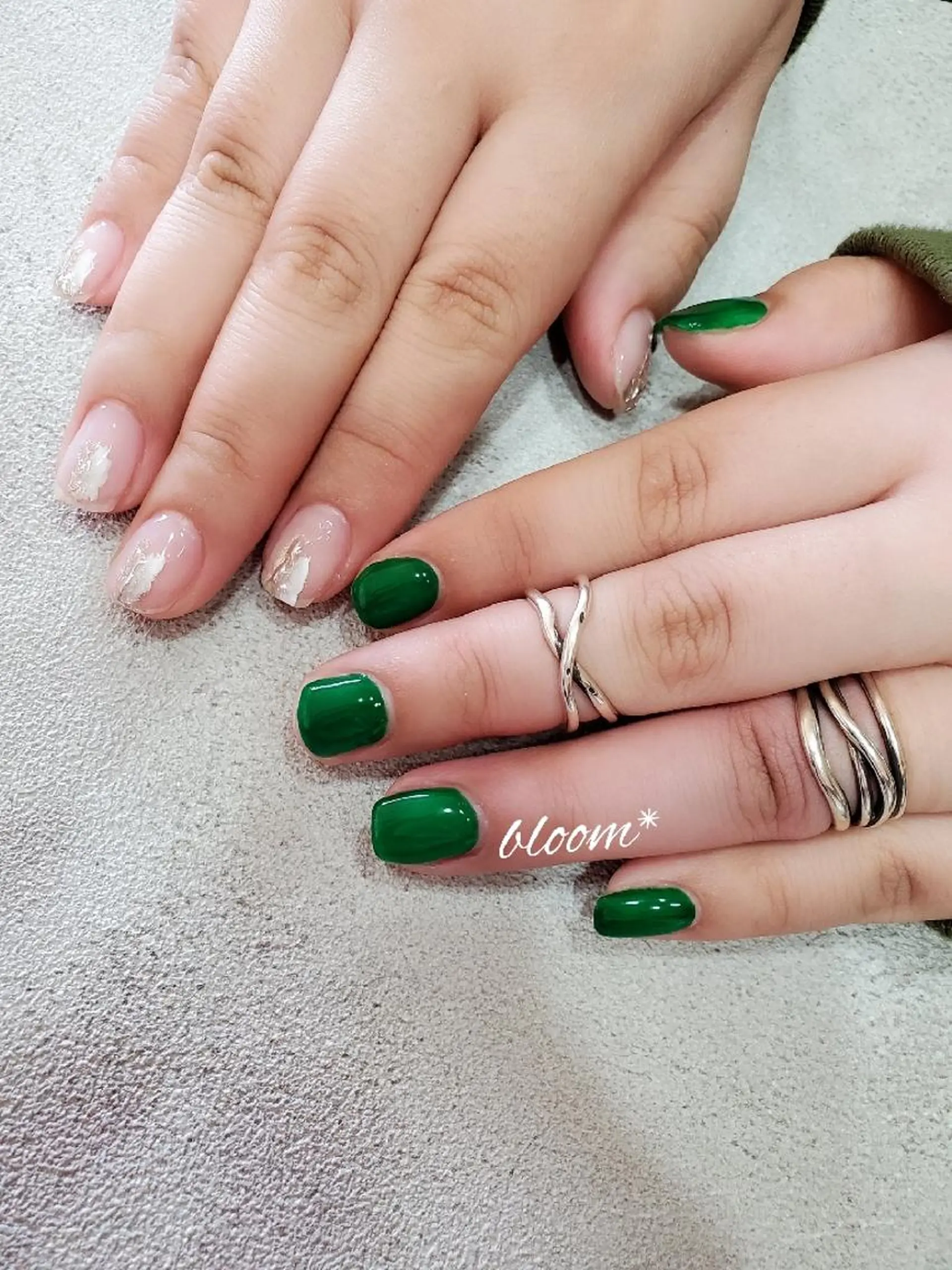 ネイル シンプルネイル bloom *のネイルデザイン