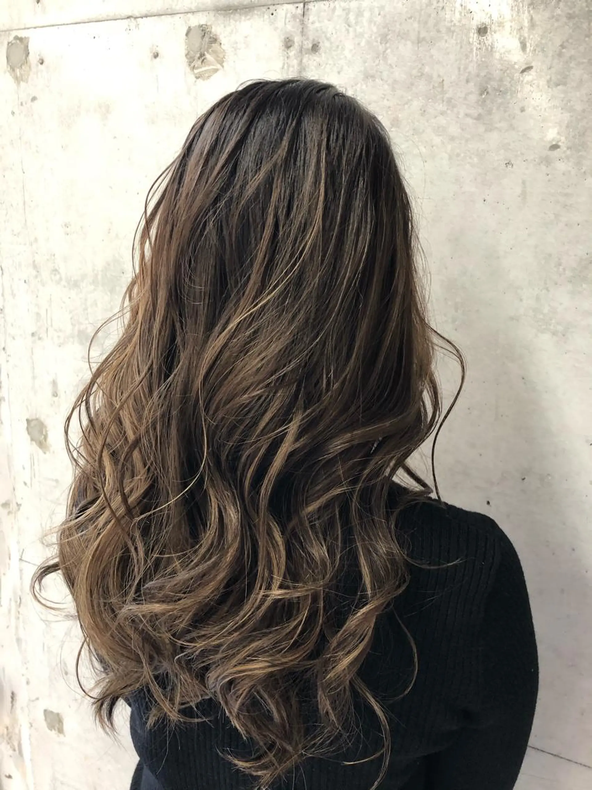 セミロング ヘアカラー Reve Resort池袋のヘアスタイル