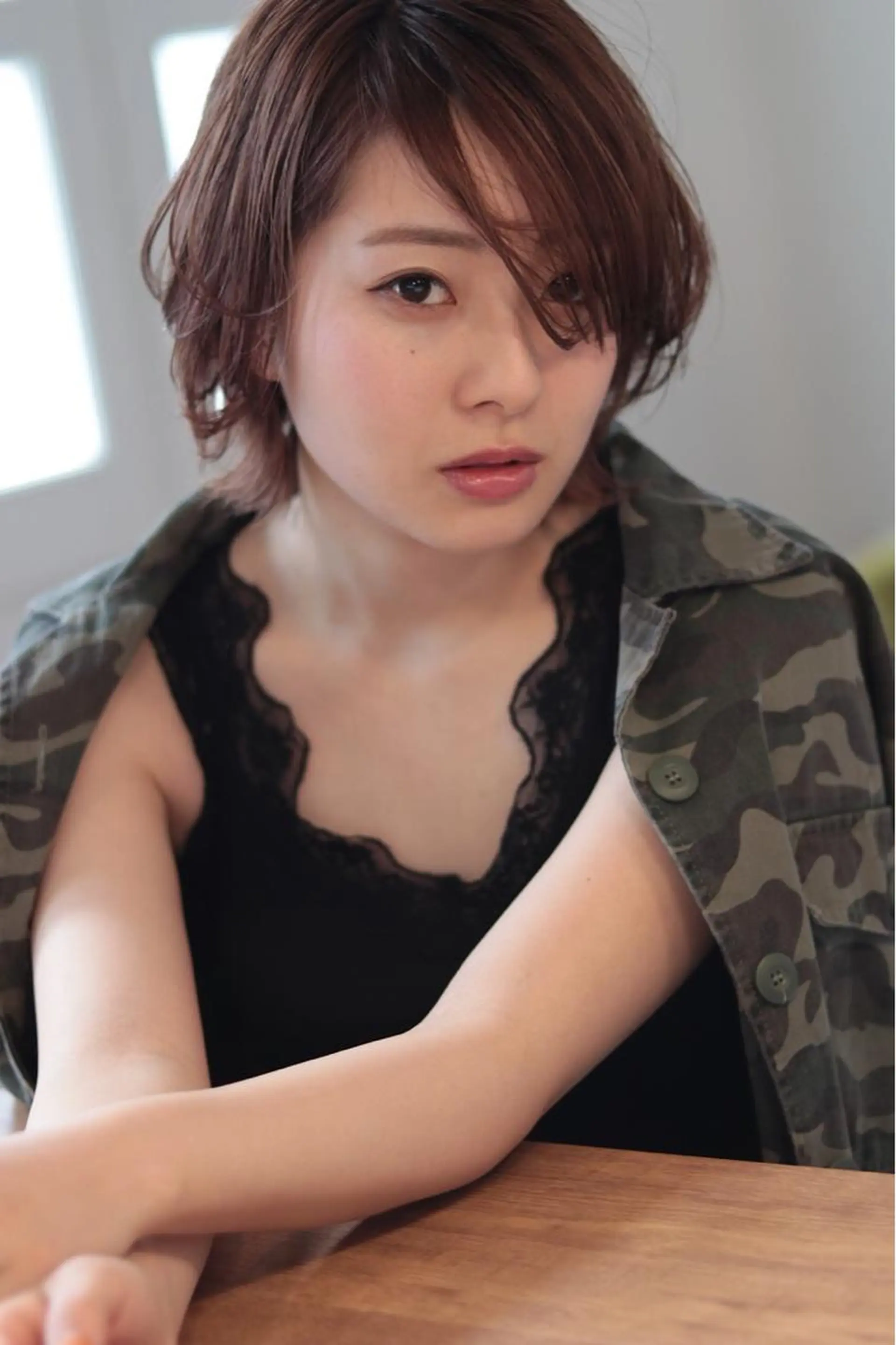 ショート カット ヘアカラー トリートメント 髪質改善 ami byAbsoのヘアスタイル