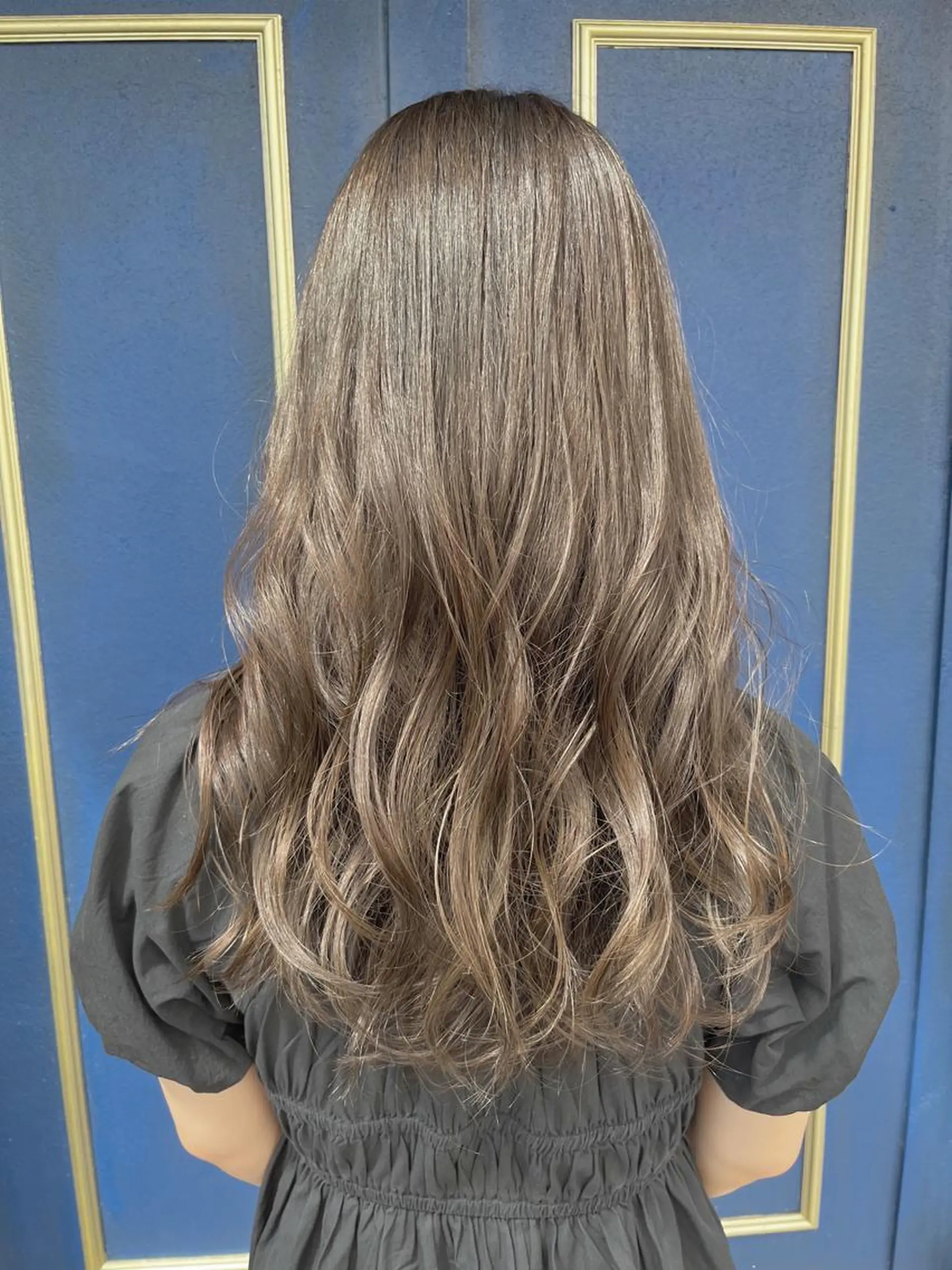 ロング カラー カット ヘアカラー 🦩レイヤー|透明感 カラー🦩makoのヘアスタイル