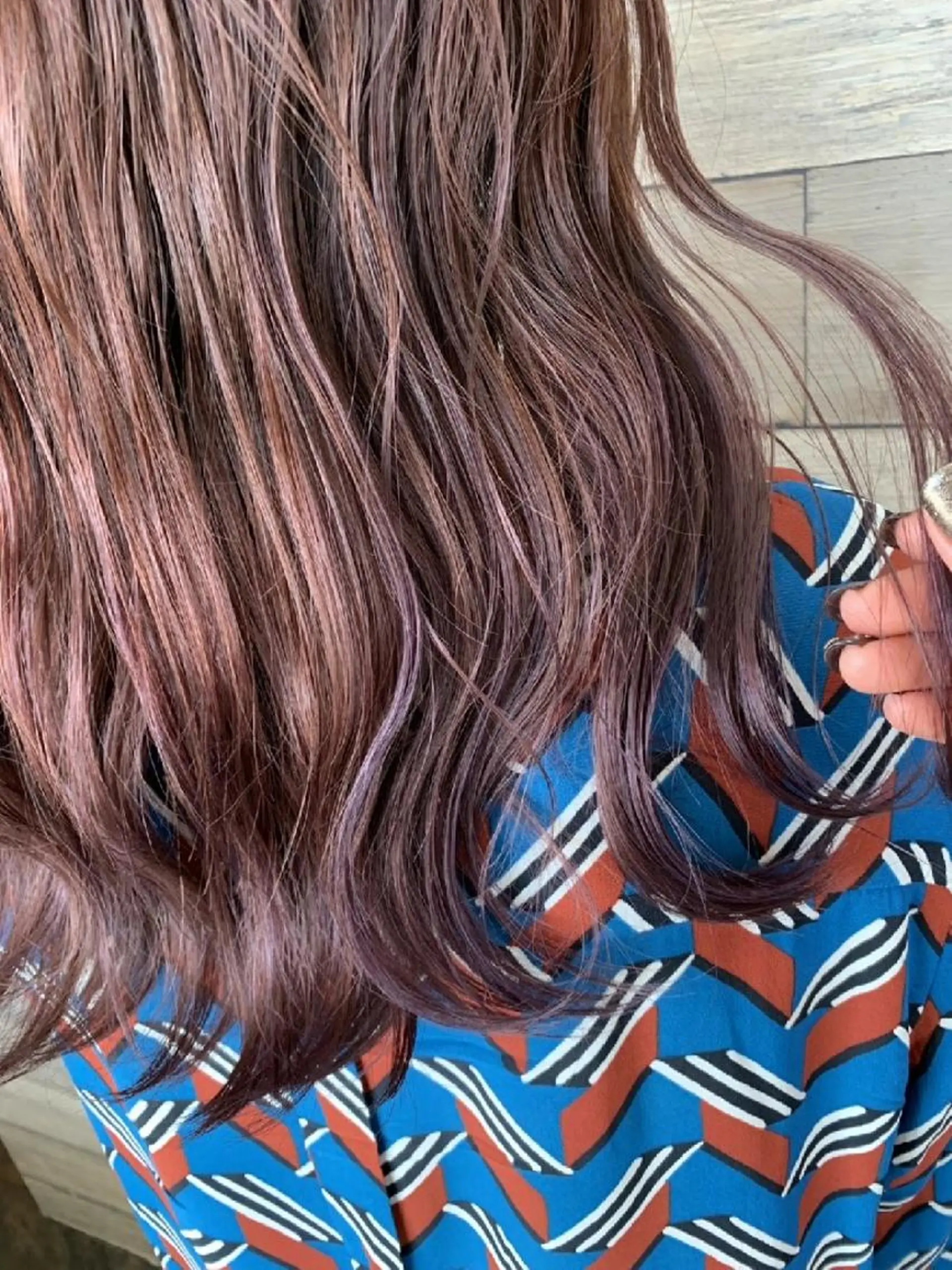 ロング カラー ヘアアレンジ 髪質改善/縮毛/新宿 🫧SUZUKA🫧のヘアスタイル