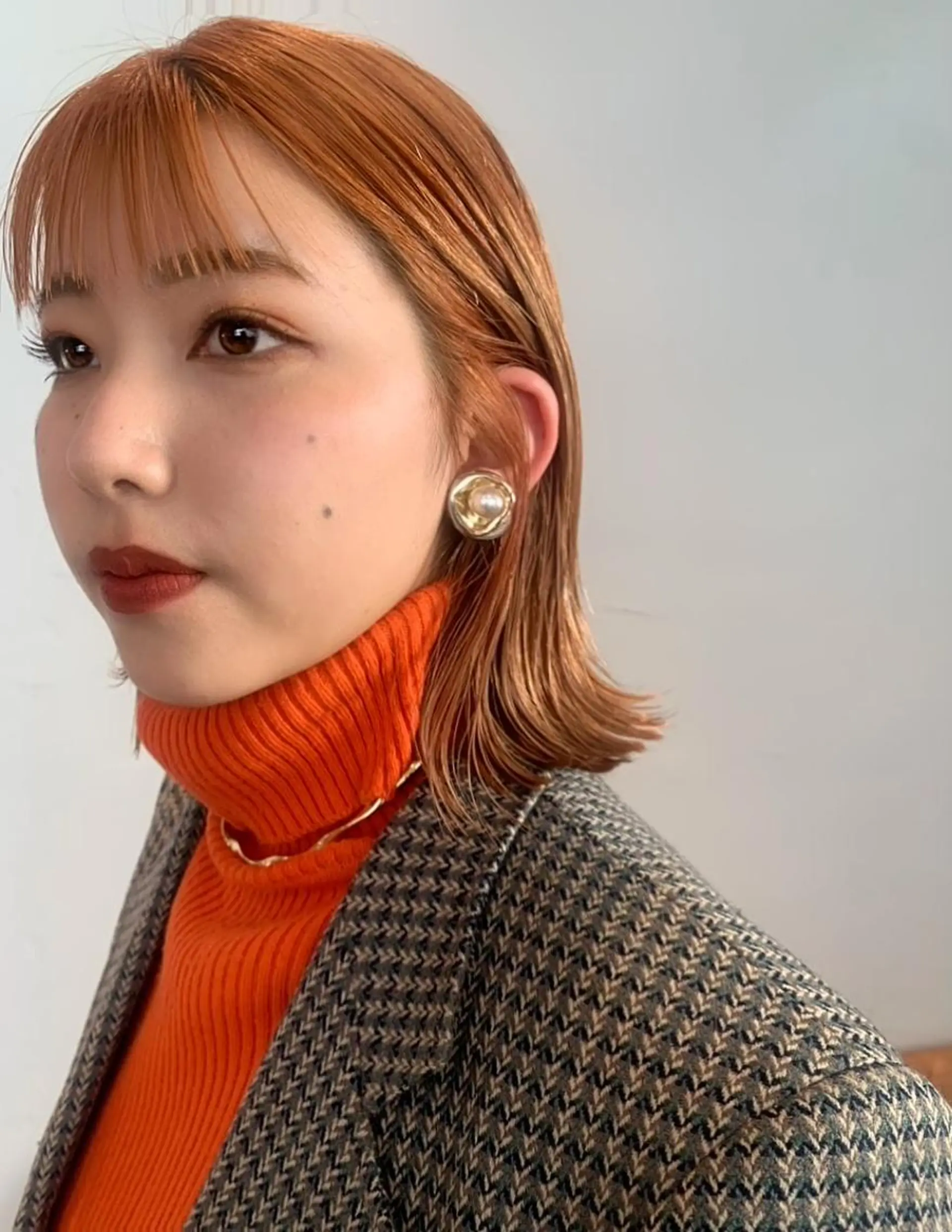 ミディアム カラー AO所属・RISAKO 艶髪モテヘア🎀府中のヘアスタイル