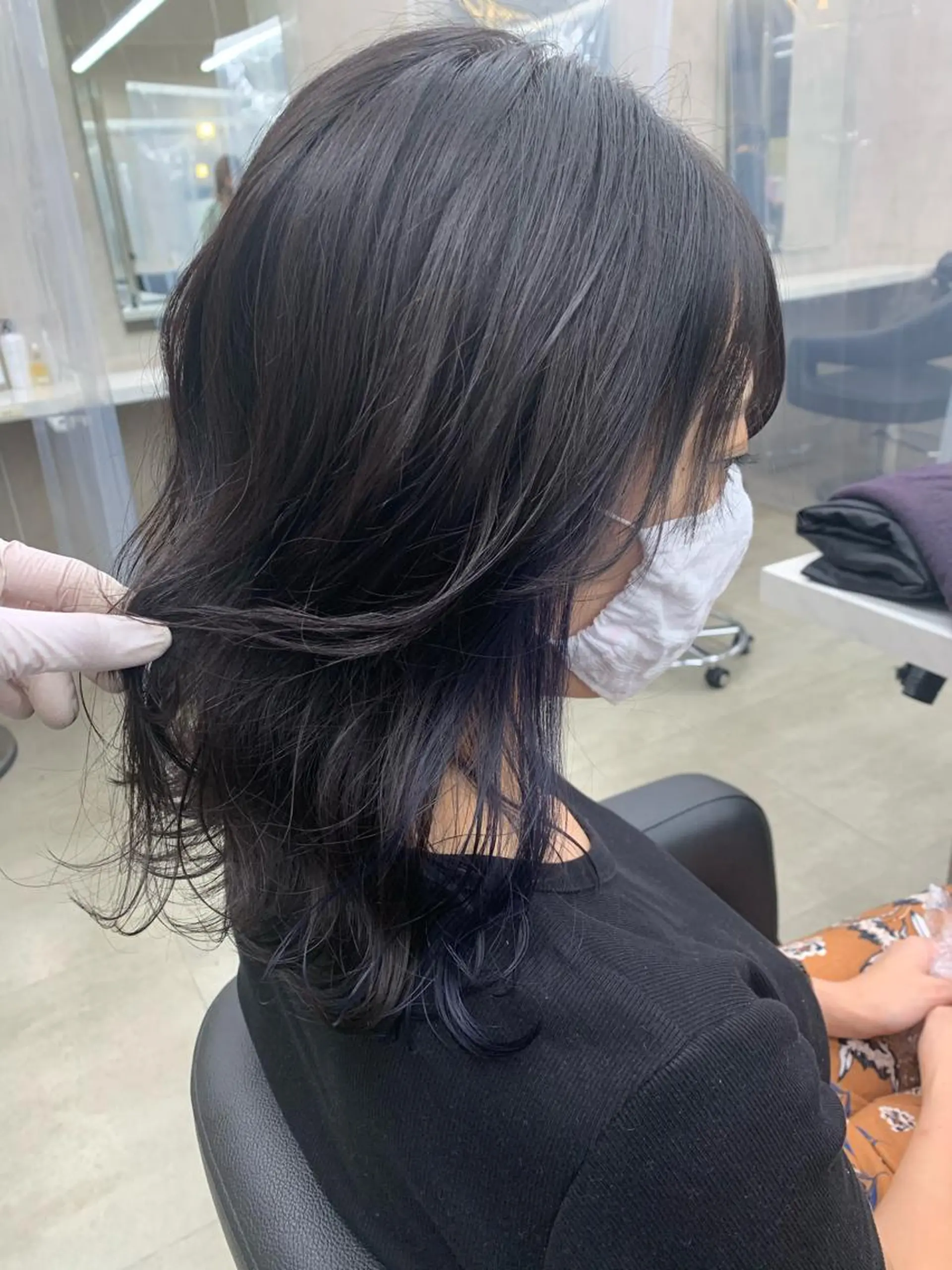 セミロング 【美容室が苦手な方 専問美容室】MIHOのヘアスタイル