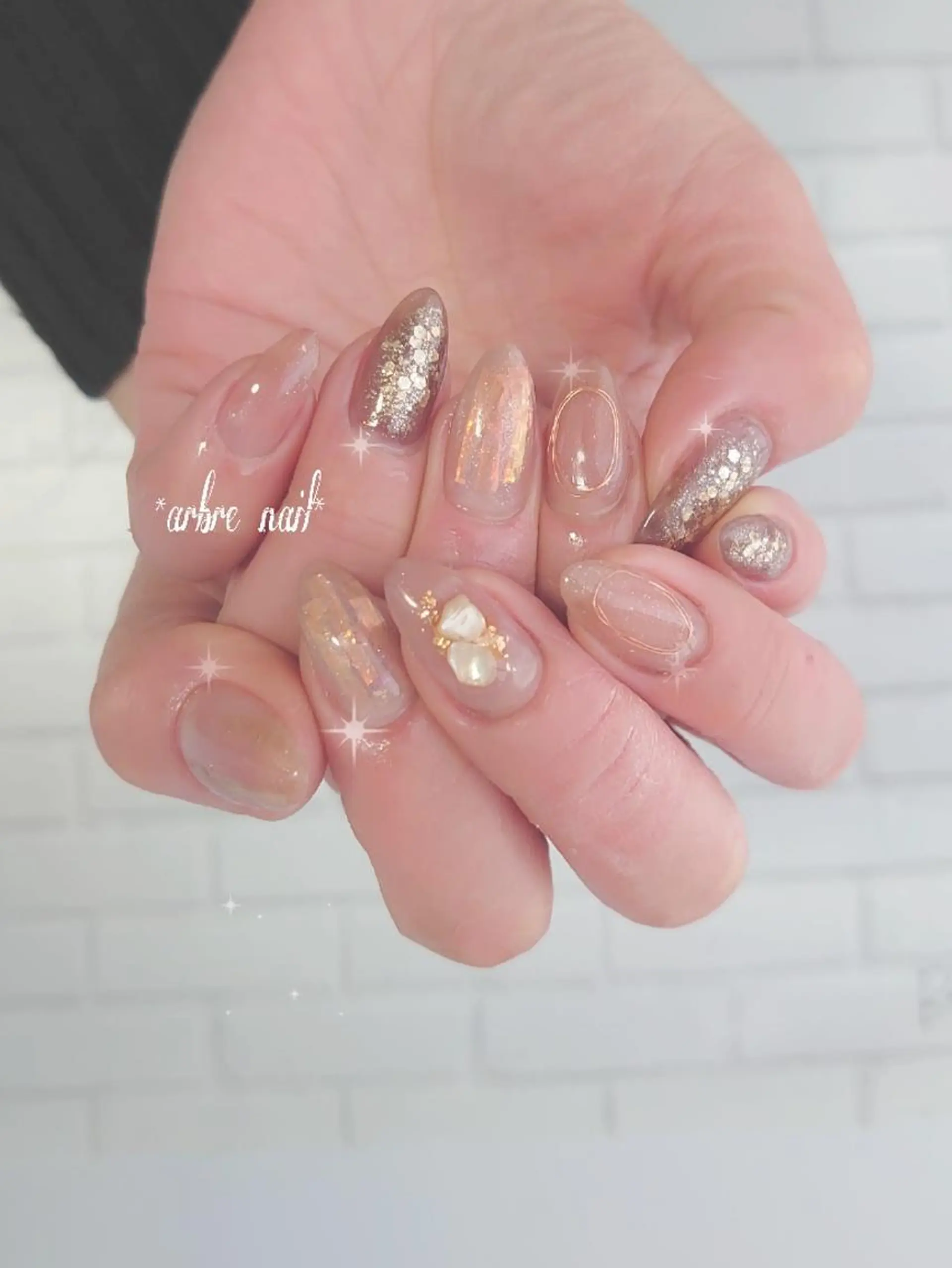 ネイル *arbre nail*.アーブルネイル所属・✯.。 arbre nail 。✯.のネイルデザイン