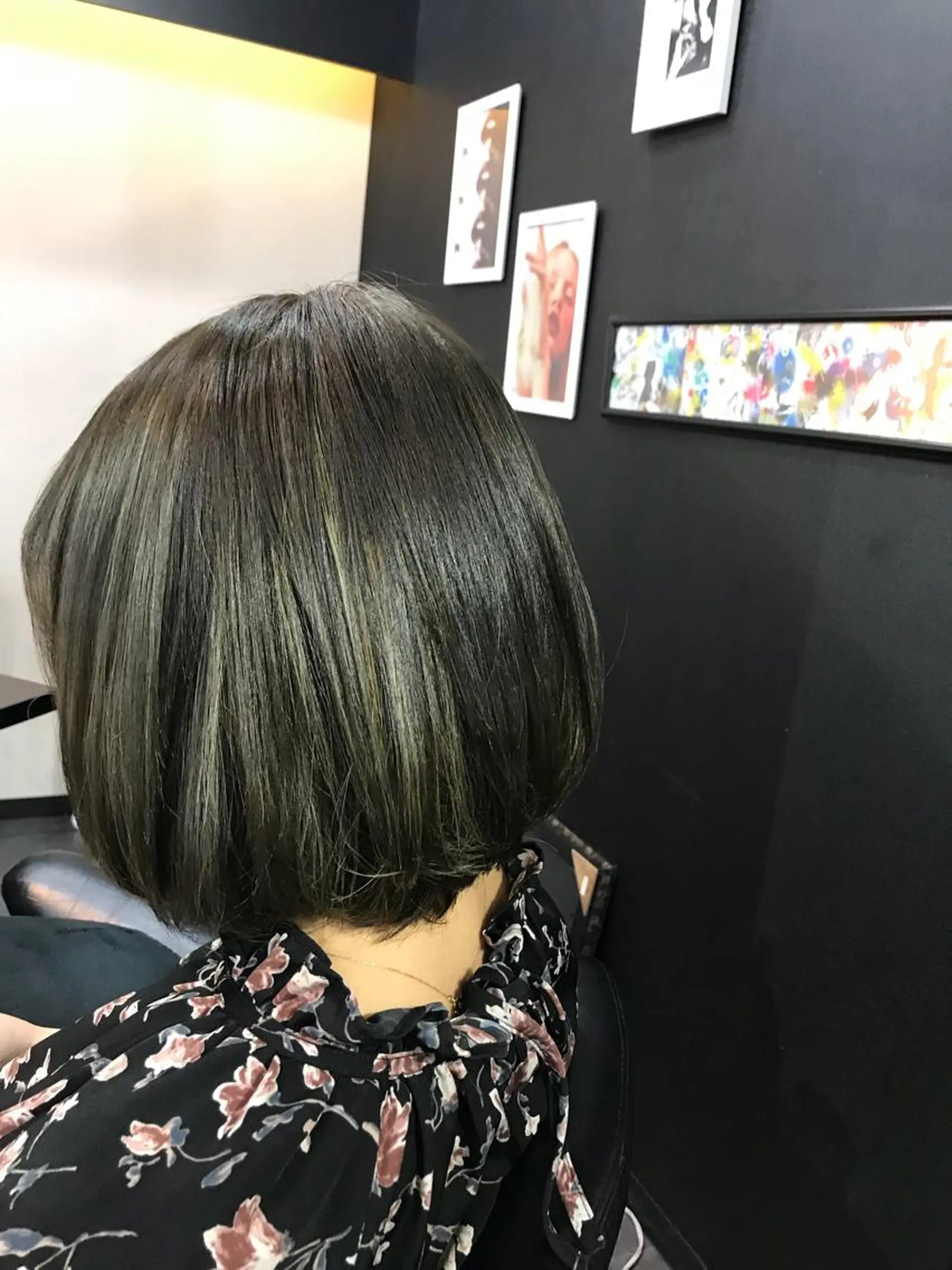 ミディアム カラー ハイライト/髪質改善 ans/黒木 和大のヘアスタイル