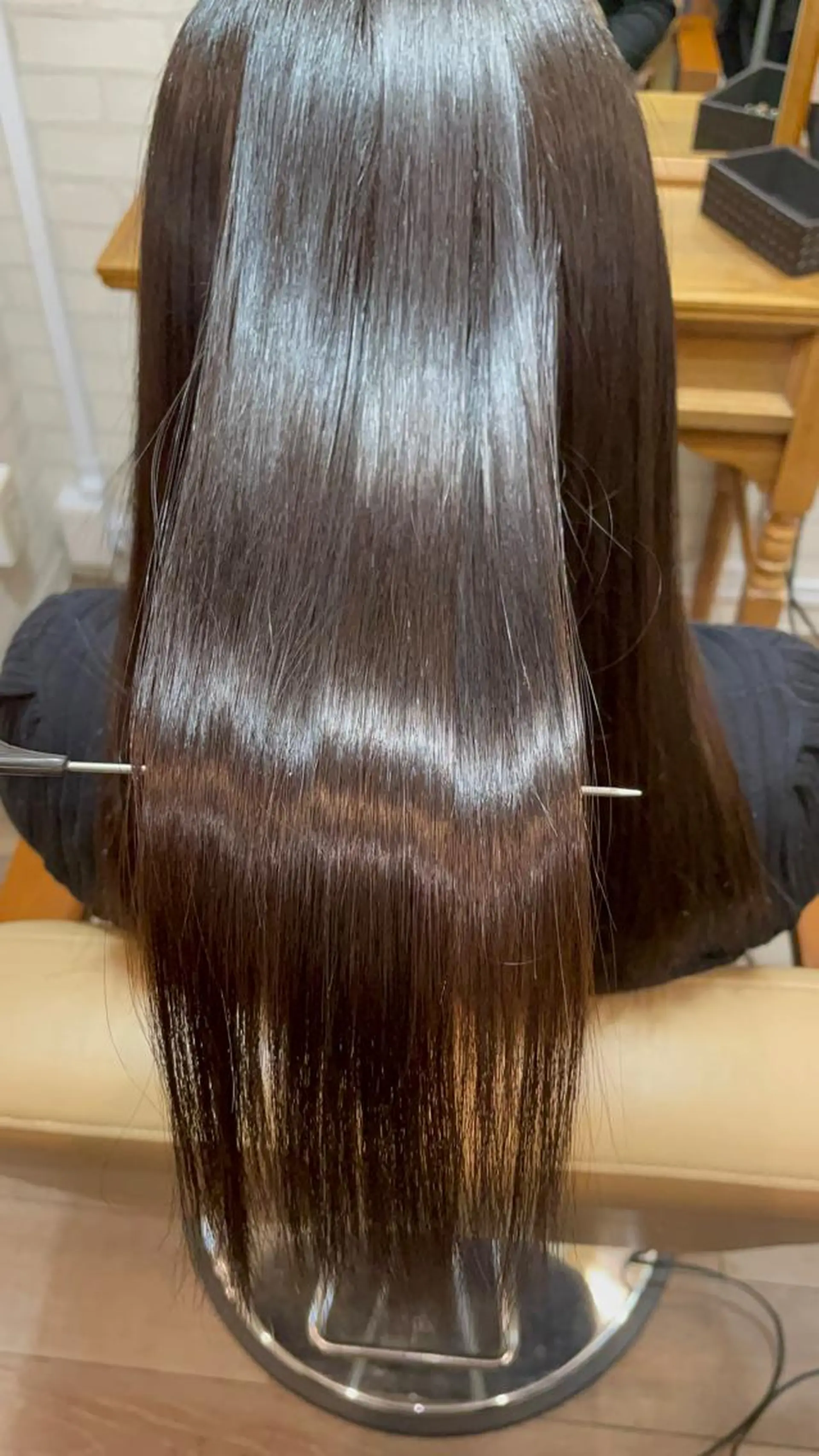 ロング トリートメント 縮毛髪質改善特化 阿部はるかのヘアスタイル