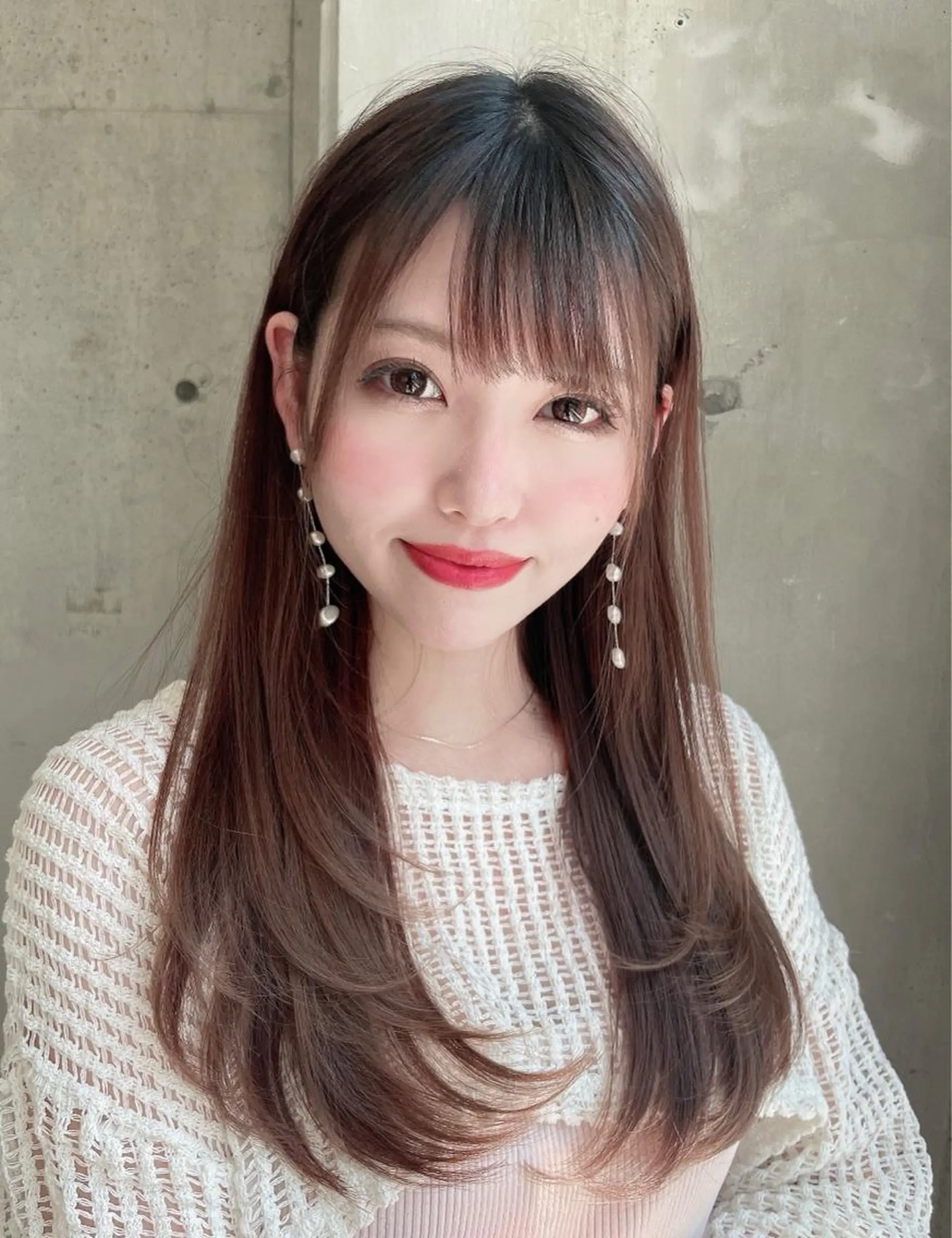 ロング カラー バレイヤージュ ブリーチ ケアブリーチ ダブルカラー グラデーションカラー 美髪/カラー 美容院🌈渡辺隼也のヘアスタイル