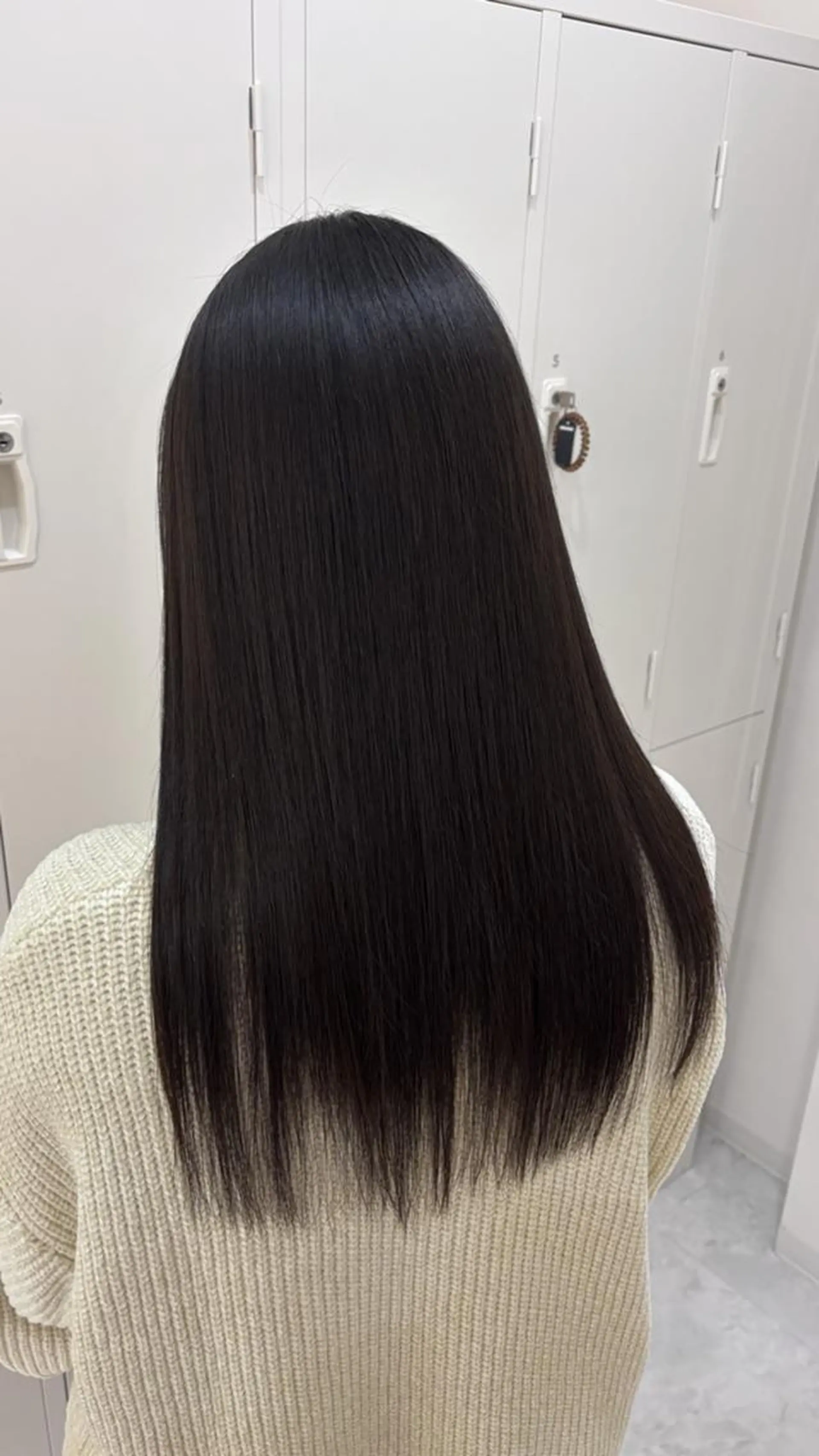 ロング 二上 怜のヘアスタイル