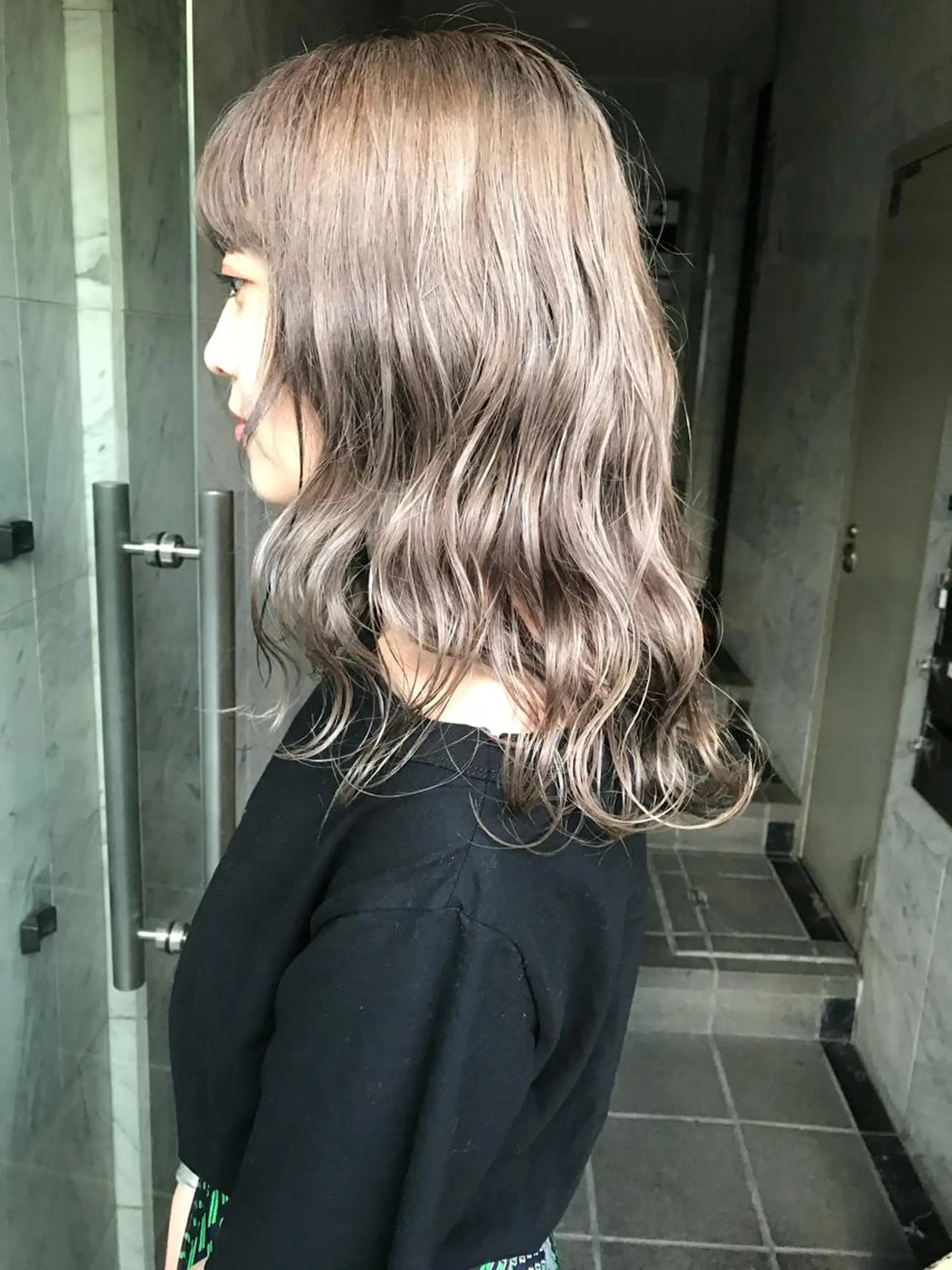 ロング カラー 🧡色落ちまで2度綺 麗なカラー🧡ヨシキのヘアスタイル
