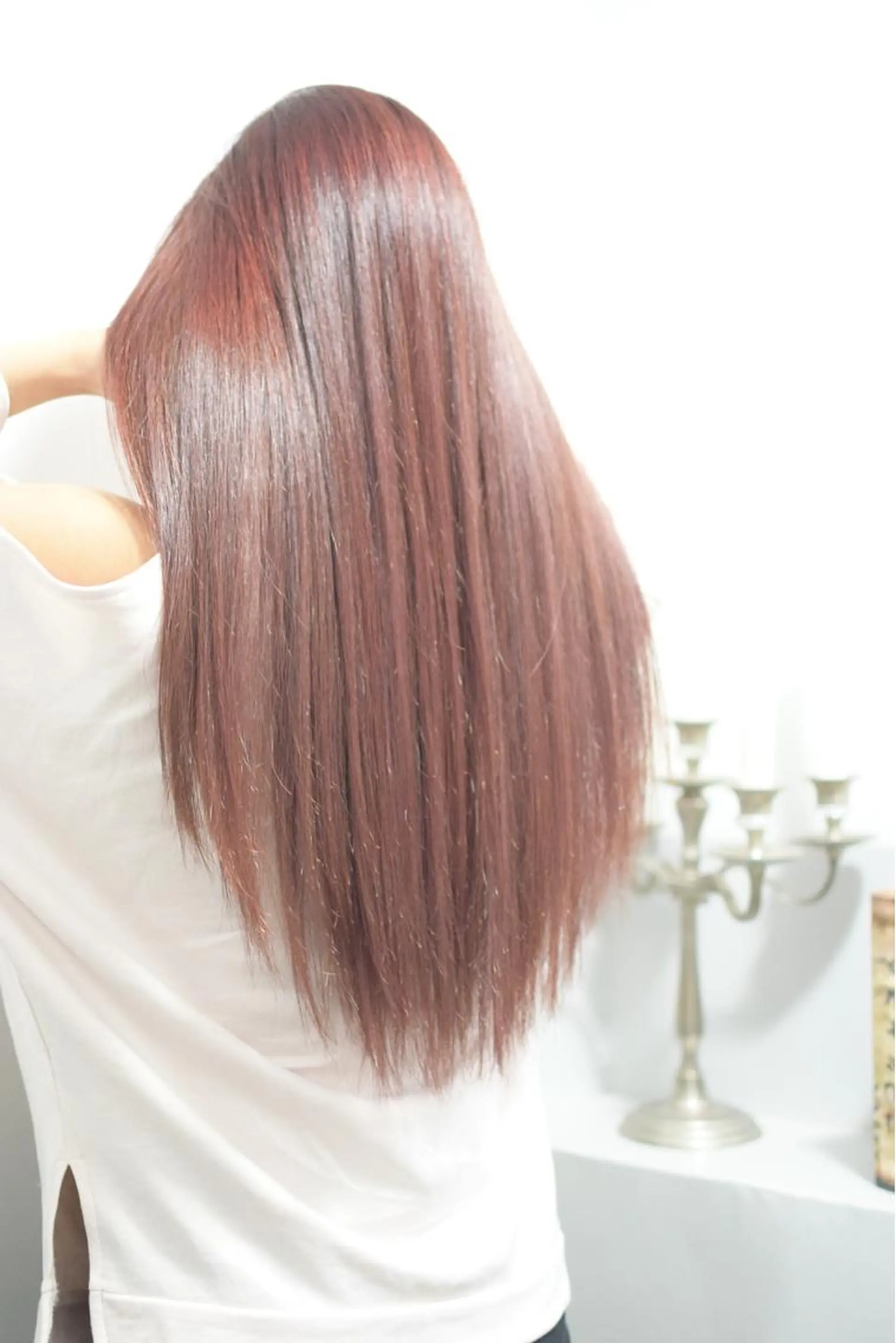 ロング 髪質改善 トリートメント カット トリートメント 🌟透明感カラー 🌟松岡勇輝のヘアスタイル