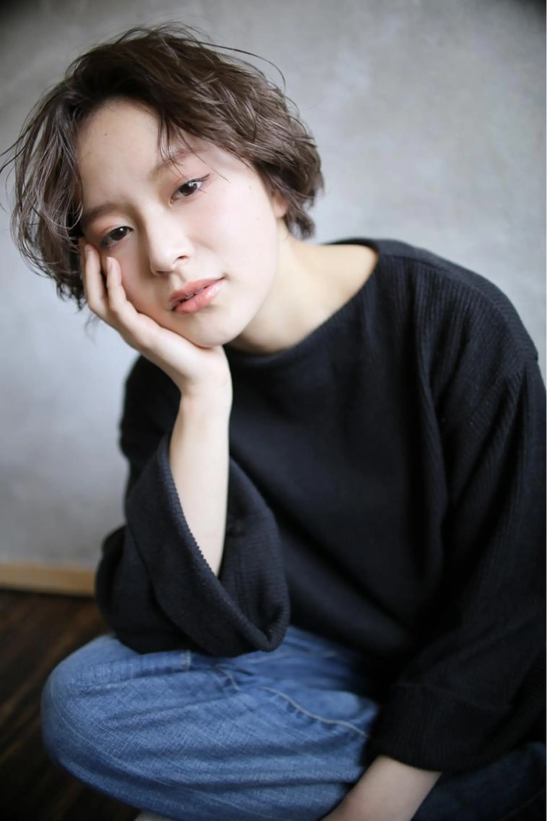 ショート カラー パーマ 下北沢 soiのヘアスタイル