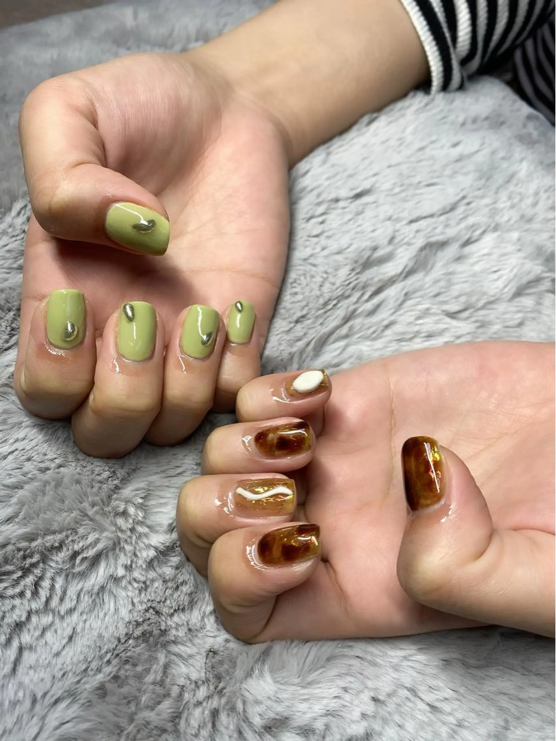 ネイル ニュアンスネイル ハンドネイル nail salon "a"のネイルデザイン