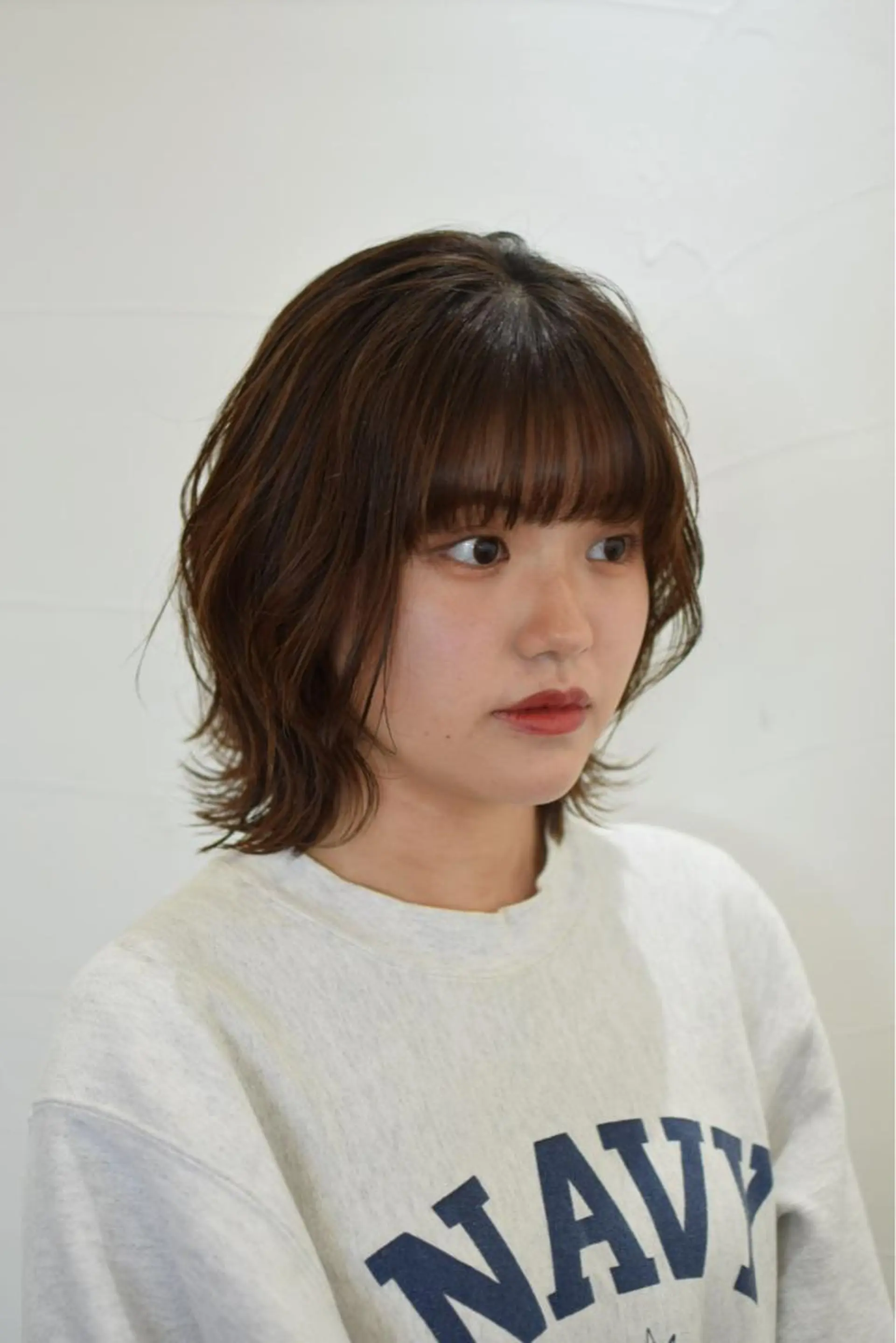 ショート カラー くびれヘア 顔周りカット レイヤーカット 小顔カット 外ハネヘア ⚡️メンズ/波巻き/ 片岡篤宣/水戸⚡️のヘアスタイル