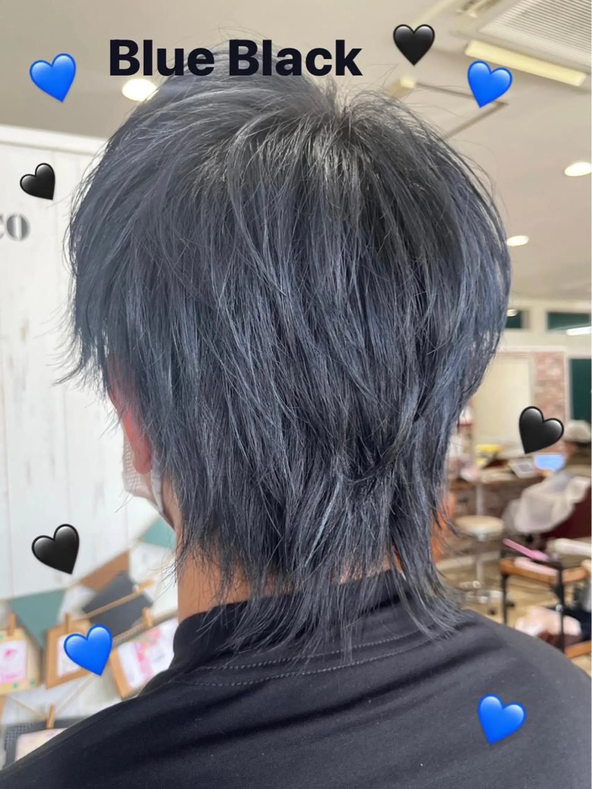 ミディアム カラー ヘアデザインデコ所属・岩坂 美苗のヘアスタイル