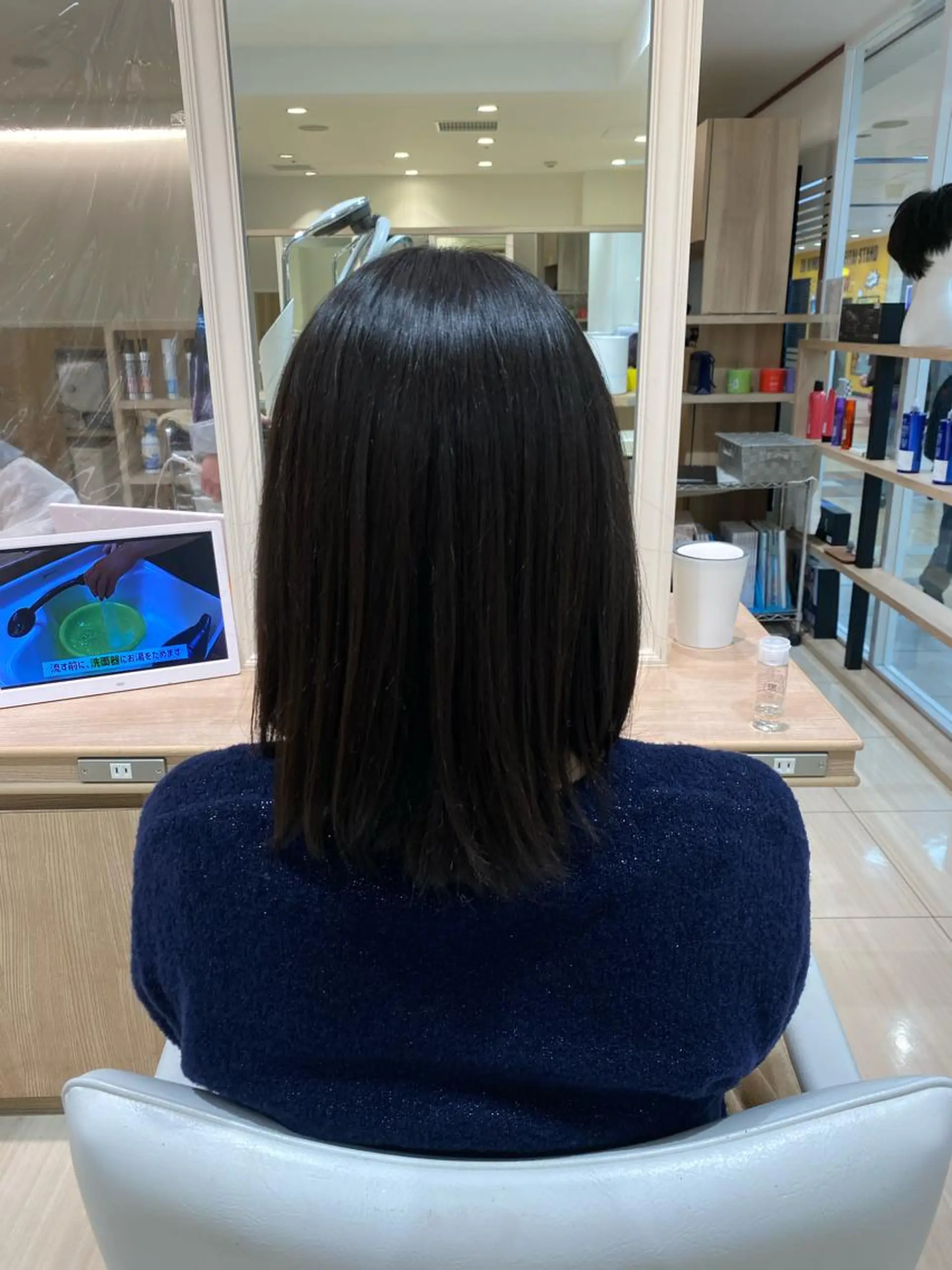 ミディアム カット トリートメント newi銀座所属・大人髪質改善/ 源美晴のヘアスタイル