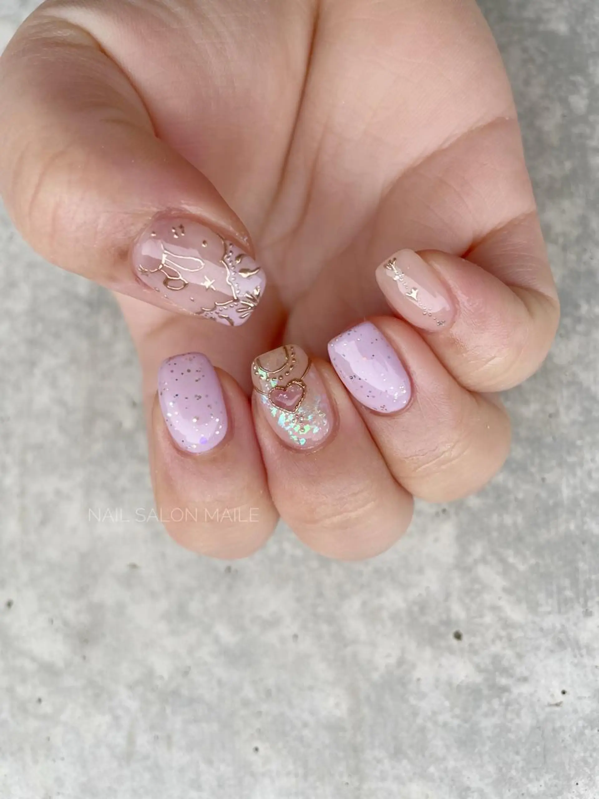 ネイル nailsalonmaile所属・nail salon maile☽のネイルデザイン