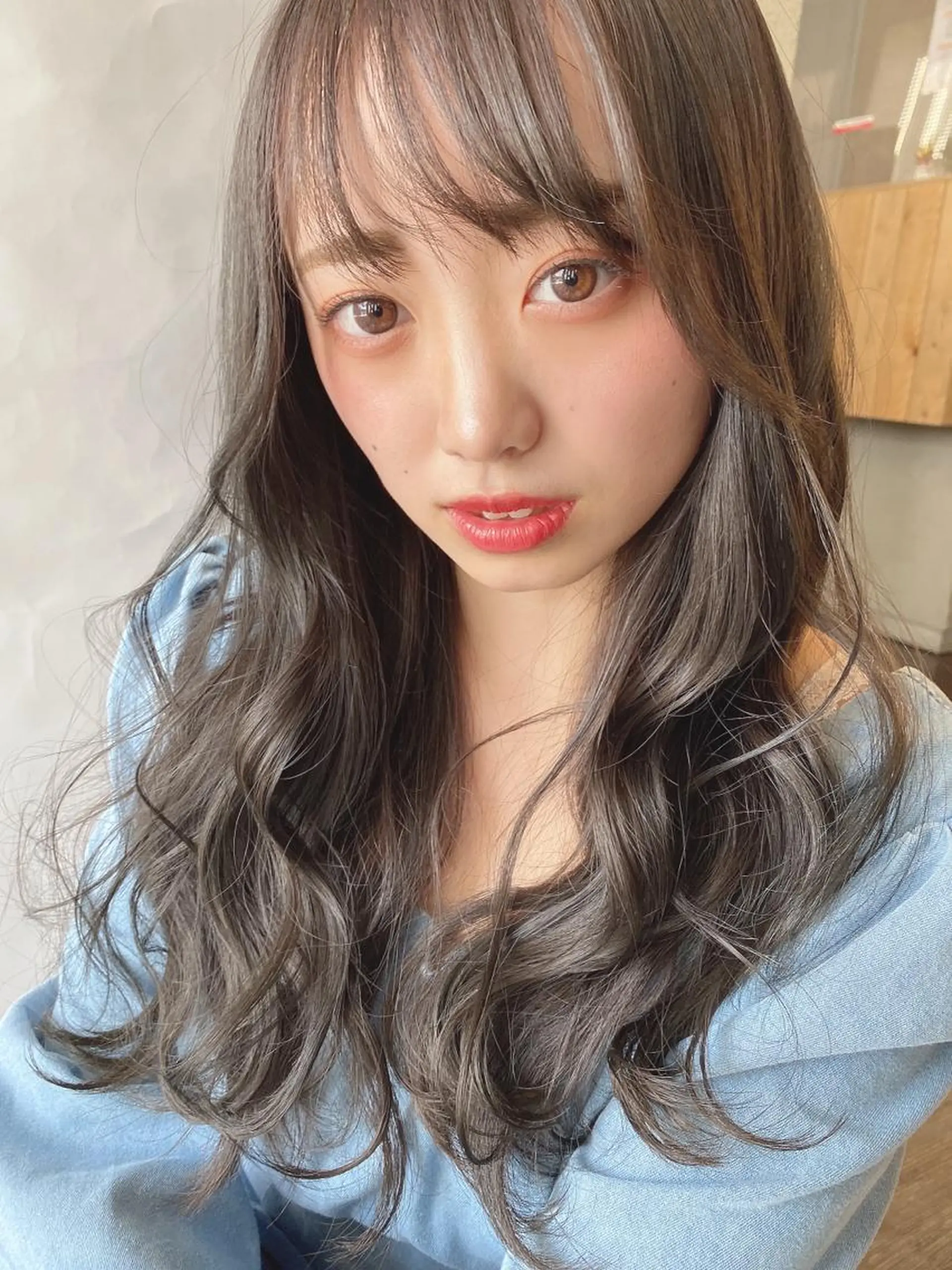 ロング カラー 具志 正太のヘアスタイル